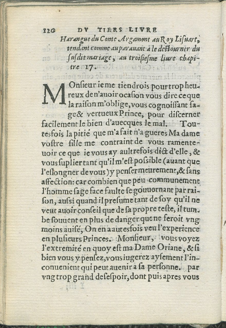 1559 - Pierre Regnard - Trésor des Amadis - Det KLG Copenhague 1559 - Pierre Regnard - Trésor des Amadis - Det KLG Copenhague