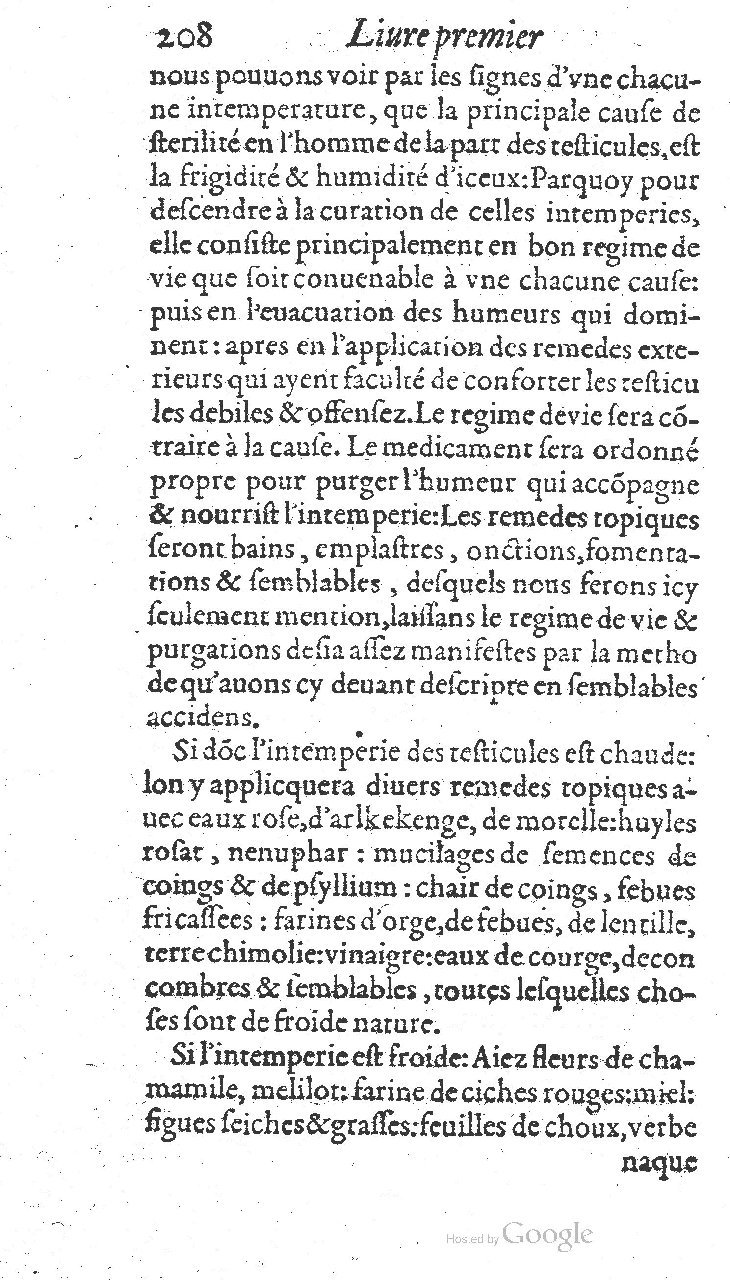 1585 - Jacques du Puis - Trésor des remèdes secrets pour les maladies des femmes - BnF