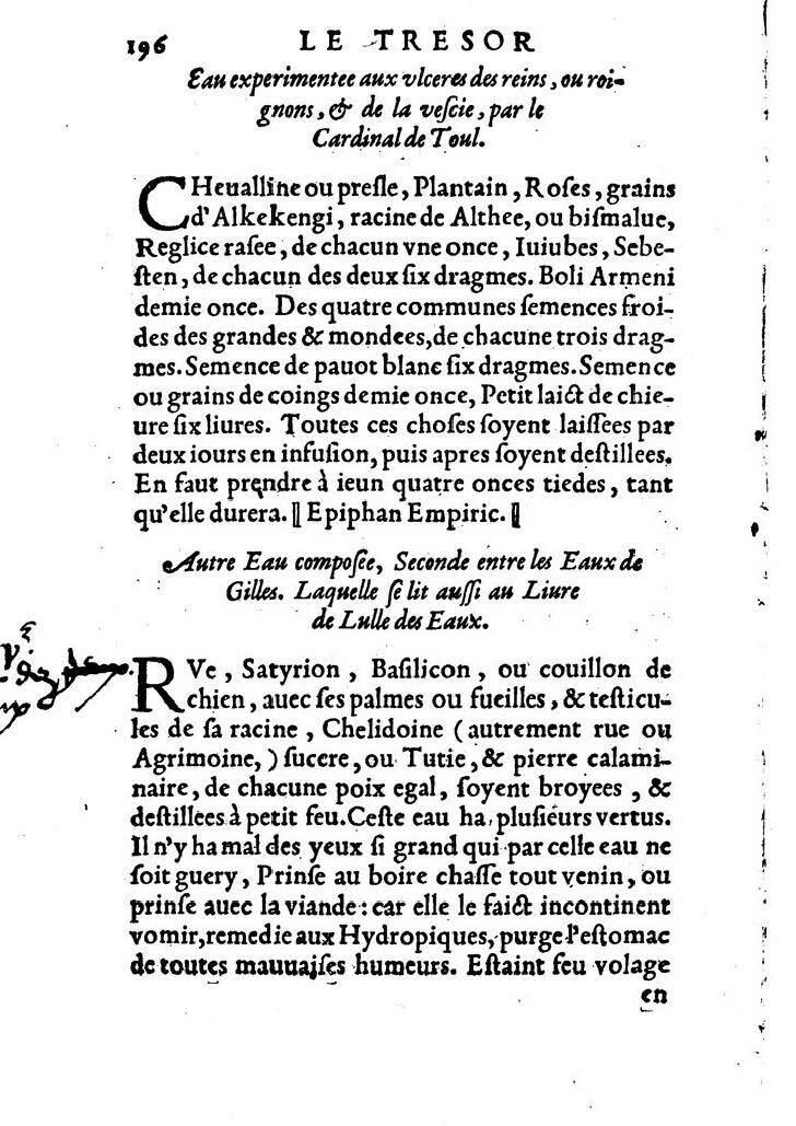 1559 - Veuve Balthazar Arnoullet et Antoine Vincent - Trésor d’Évonyme Philiatre - BM Lyon