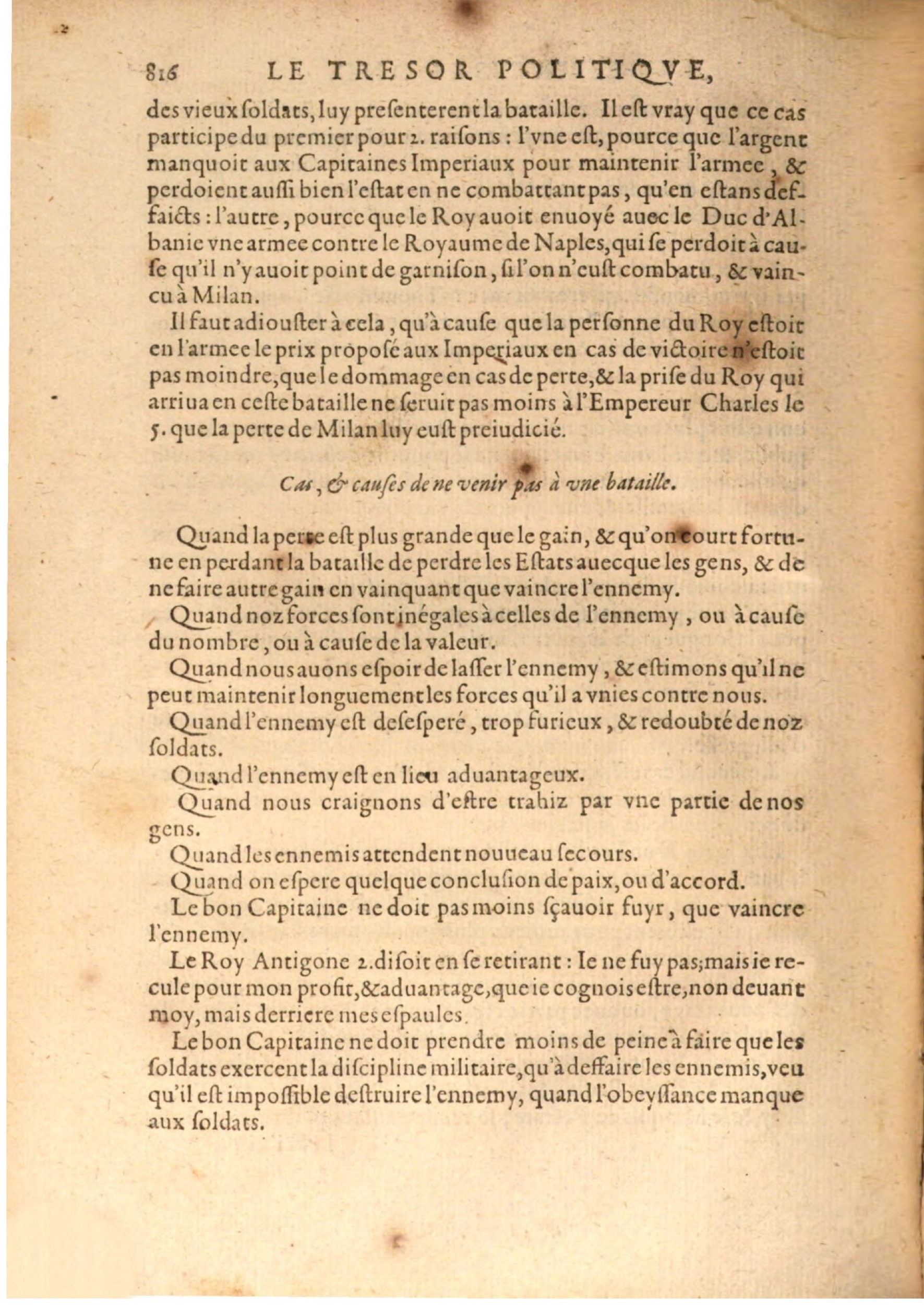 1608 - Nicolas Du Fossé - Trésor politique - BSB Munich