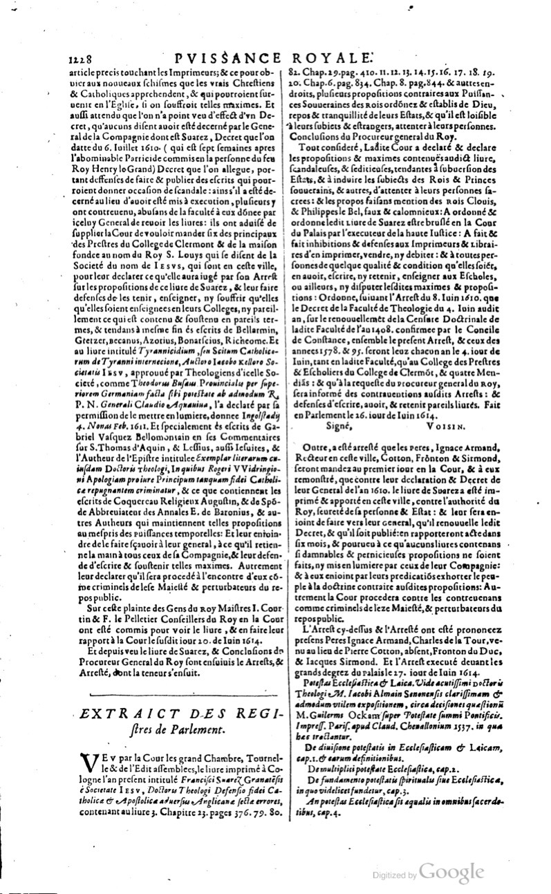 1629 - Veuve Nicolas Buon - Trésor du droit français (21754 T. 2) - BM Lyon
