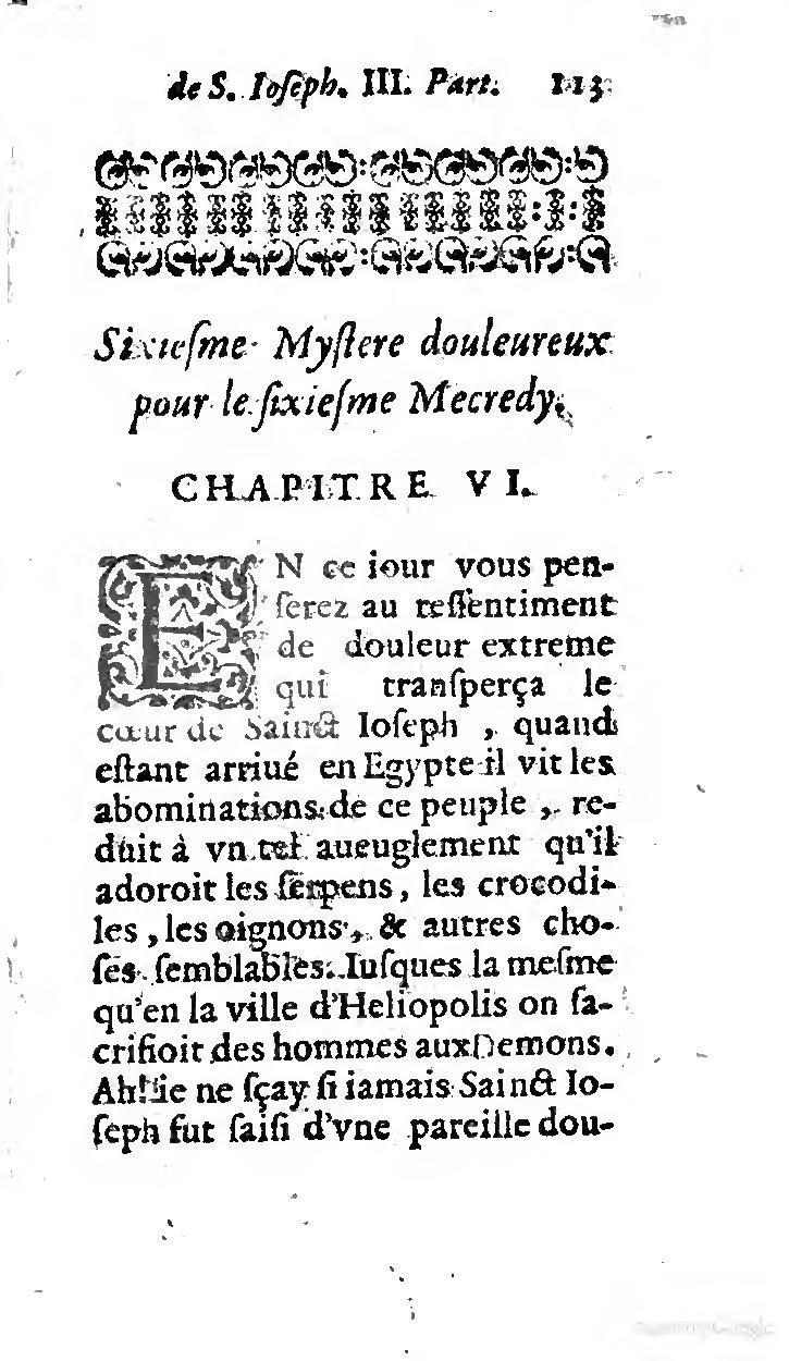 1646 - Jean Piot - Trésor inestimable de Saint-Joseph - BNC Rome