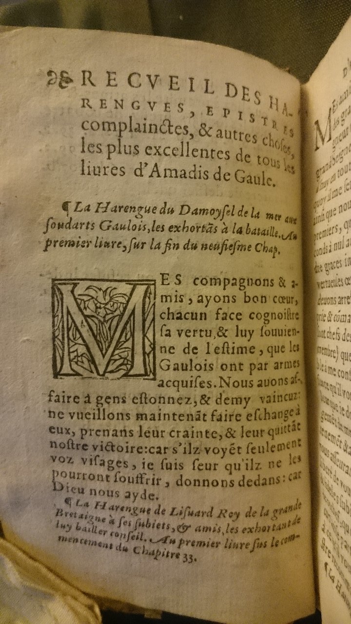 1563 - Jacques Kerver et Jean Ruelle - Trésor des Amadis - British Library 1563 - Jacques Kerver et Jean Ruelle - Trésor des Amadis - British Library