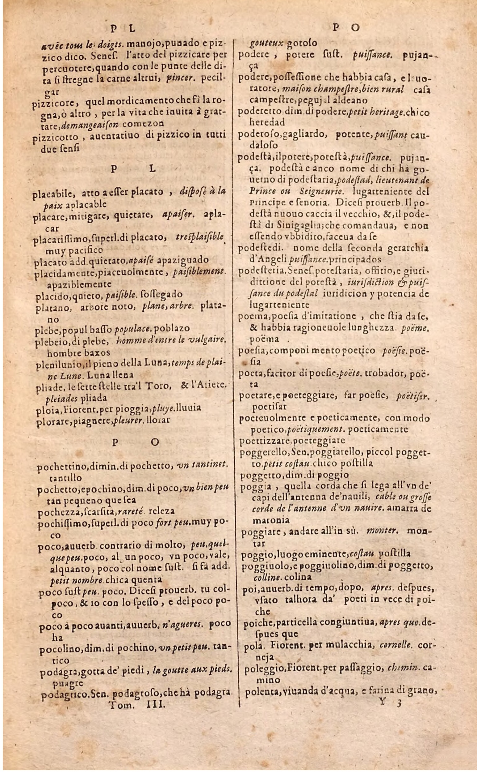 1627 - Jacques Crespin - Trésor des trois langues (Troisième partie) - Regensburg