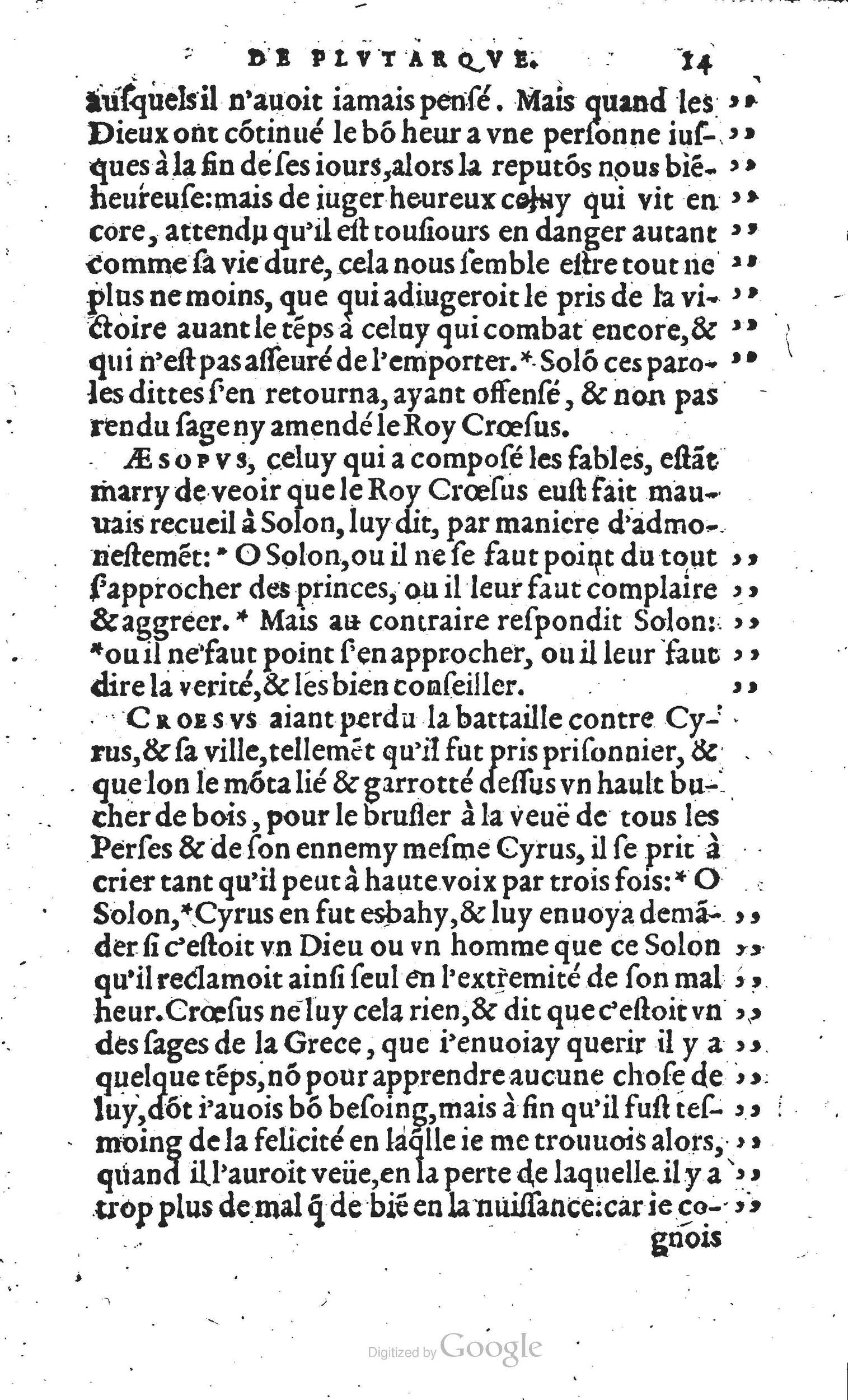 1567 - Willem Silvius - Trésor des vies de Plutarque - Anvers Musée Plantin-Moretus