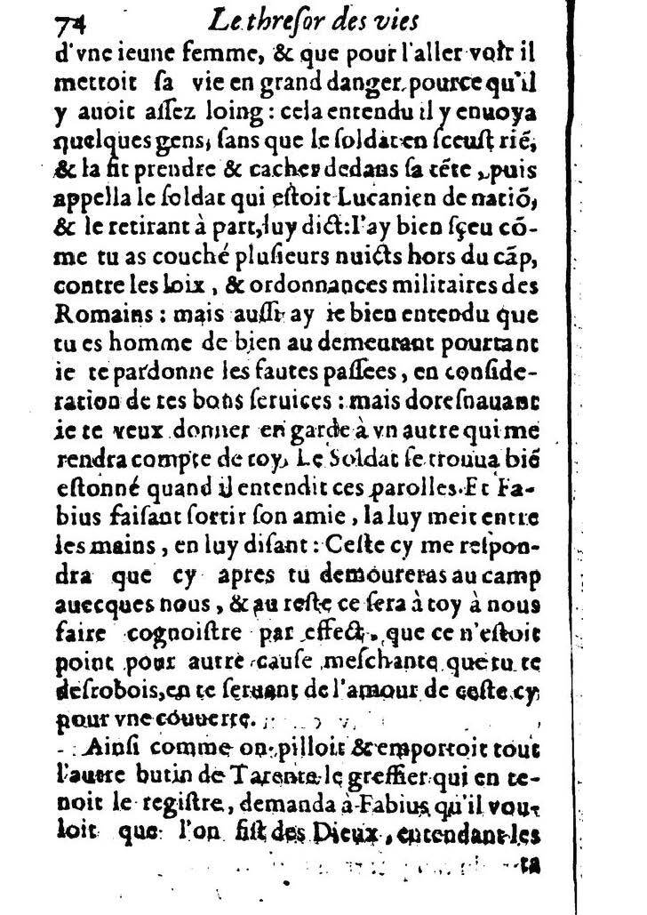 1611 - Pierre Rigaud - Trésor des vies de Plutarque - BM Lyon