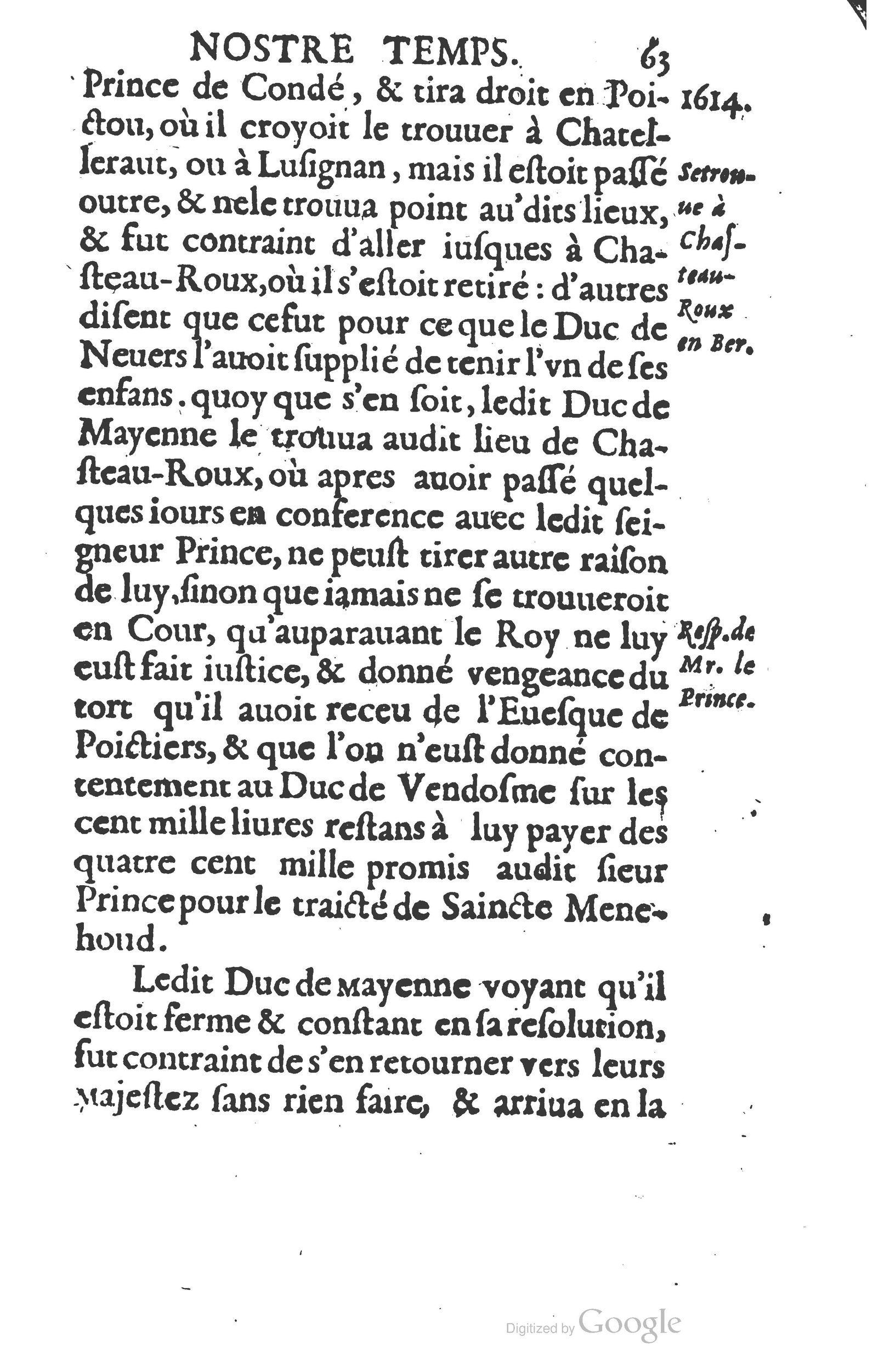 1624 - Joseph Bouillerot - Trésor de l’histoire générale de notre temps - BM Lyon 1624 - Joseph Bouillerot - Trésor de l’histoire générale de notre temps - BM Lyon