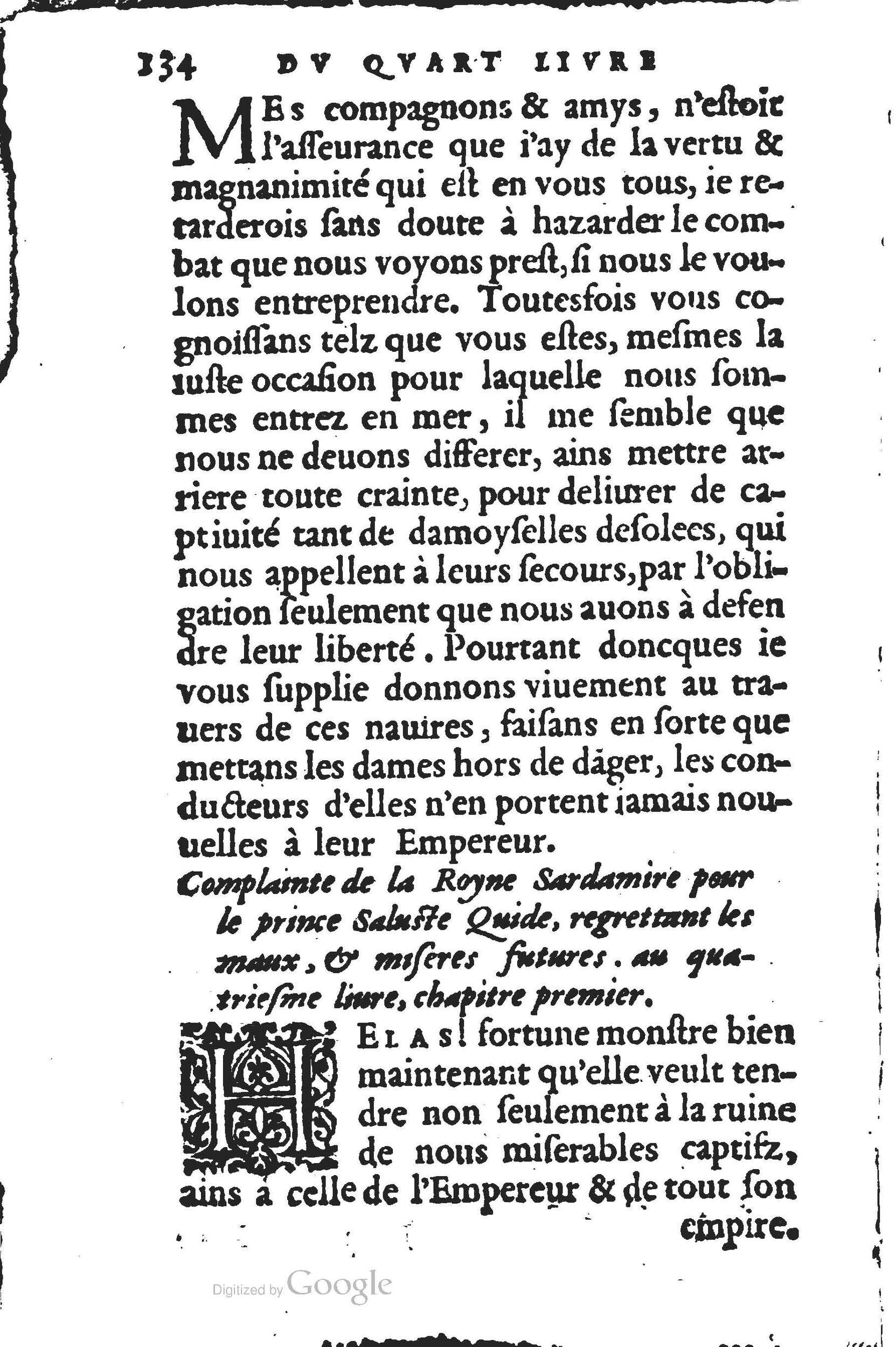 1560 - Jean d’Ogerolles et Gabriel Cotier Lyon - Trésor des Amadis - BSB Munich