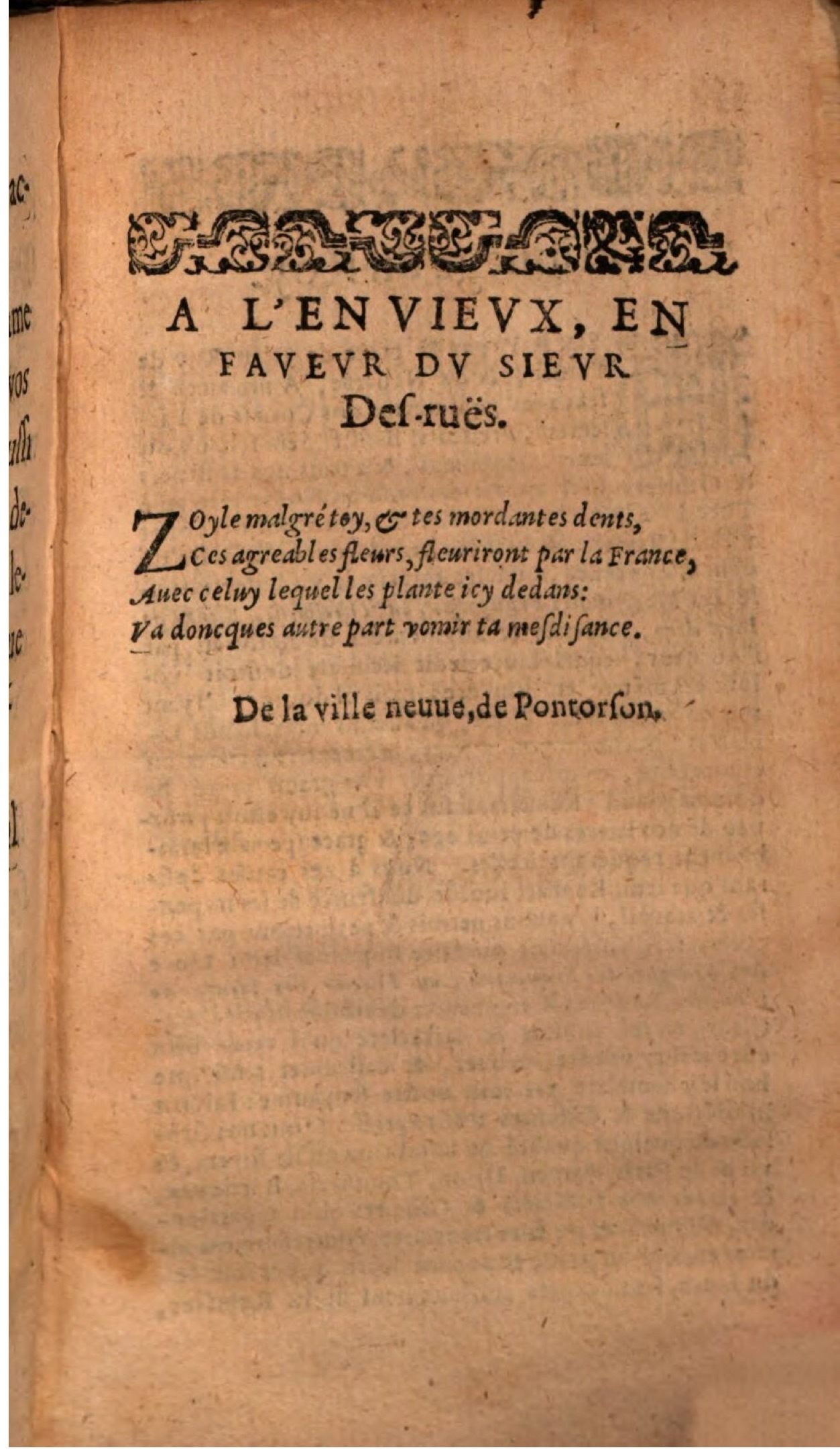1608 - Théodore Reinsart - Les Marguerites françaises ou Trésor des Fleurs du bien-dire - BSB Munich 1608 - Théodore Reinsart - Les Marguerites françaises ou Trésor des Fleurs du bien-dire - BSB Munich