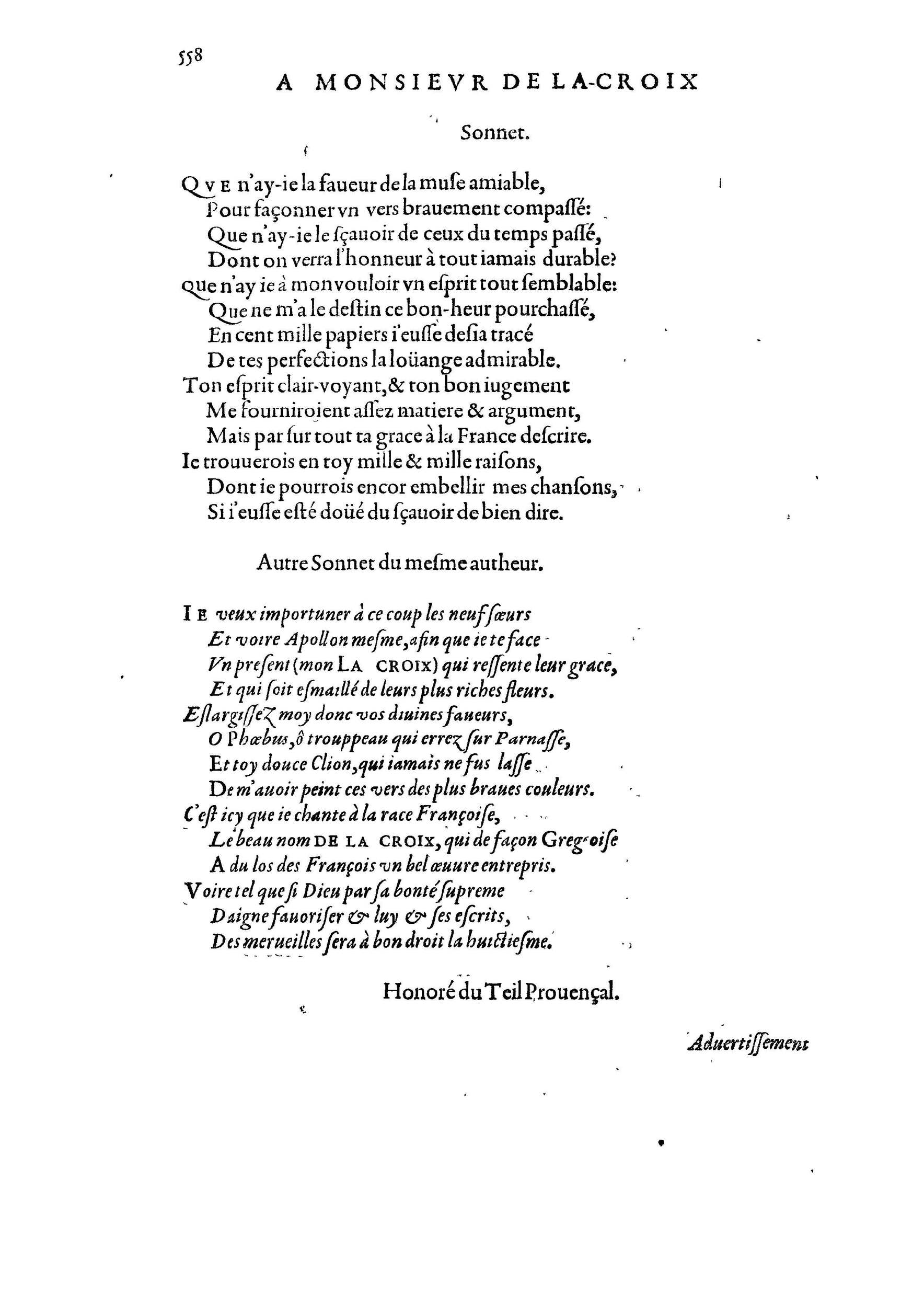 1584 - Abel L&#039;Angelier - Bibliothèques françaises - BnF