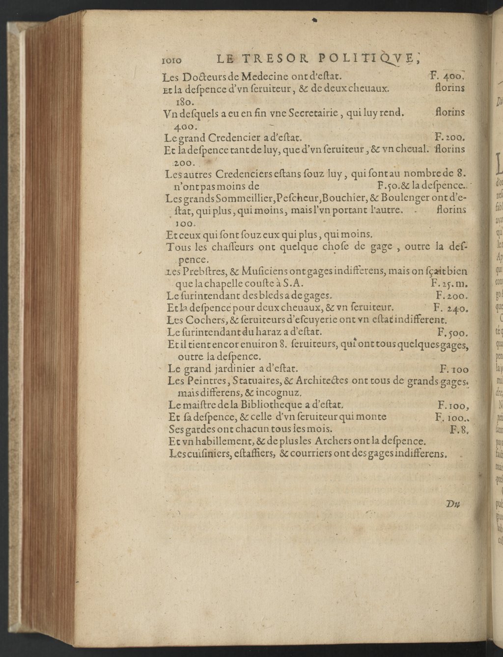 1608 - Nicolas Du Fossé - Trésor politique - BnF Tolbiac