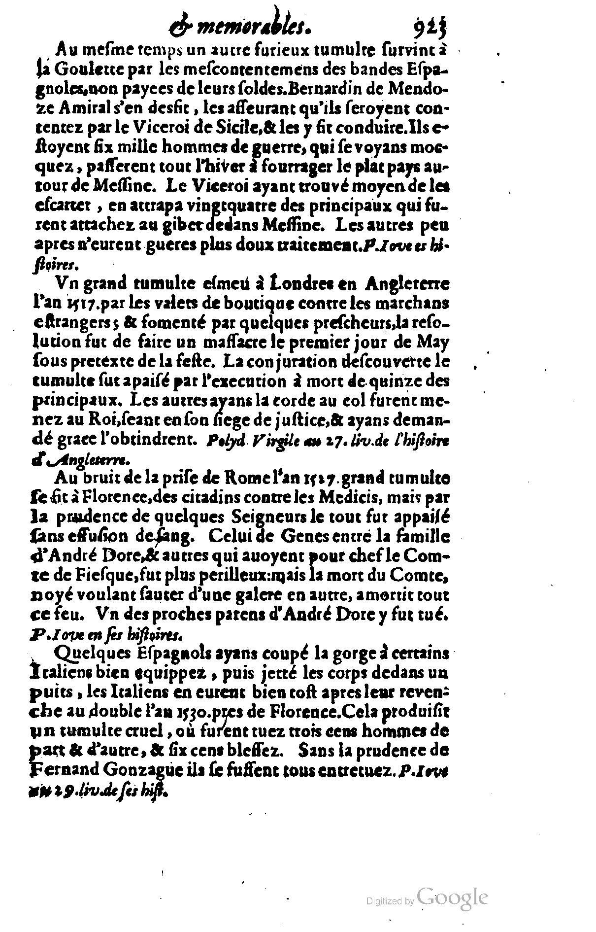 1628 - Jacques Crespin - Trésor d’histoires admirables et mémorables - BSB Munich