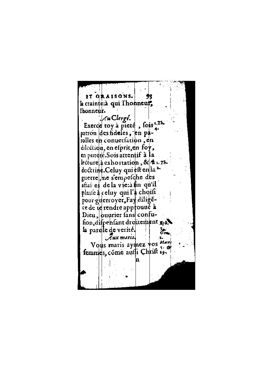 1596 - Guillaume Auvray - Trésor des prières, oraisons et instructions chrétiennes - BnF