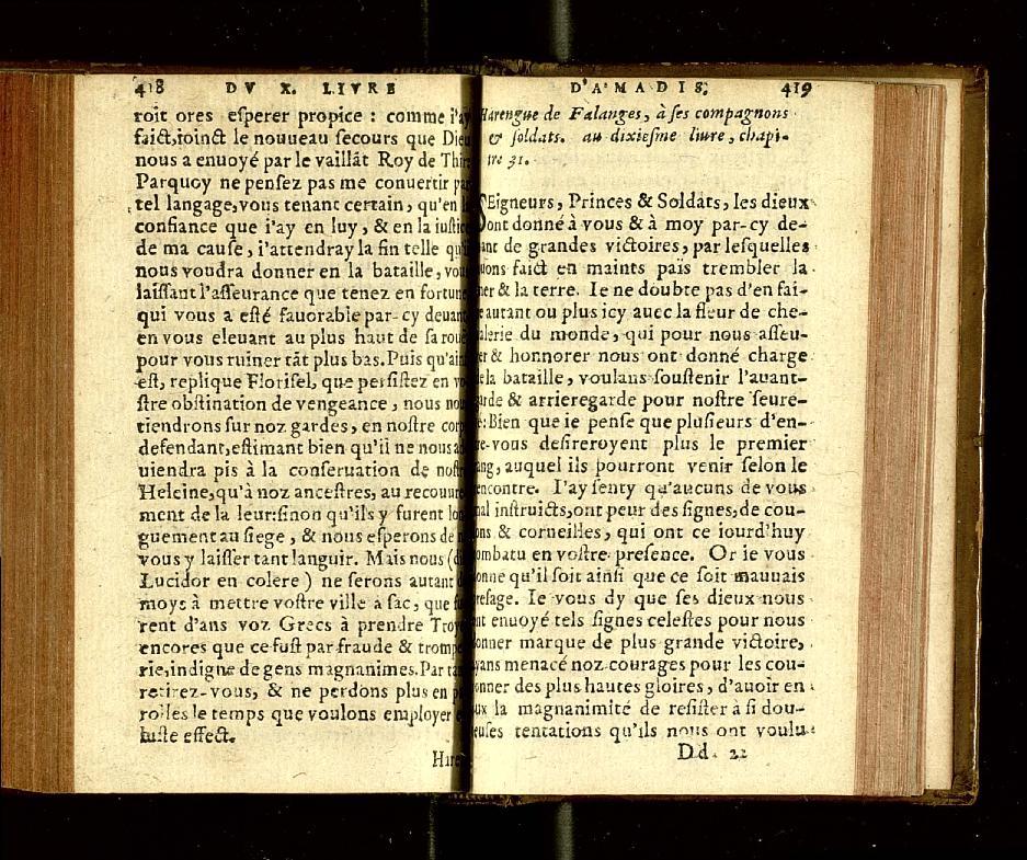 1571 - François Durelle et Benoît Rigaud - Trésor des Amadis - RAE Madrid 1571 - François Durelle et Benoît Rigaud - Trésor des Amadis - RAE Madrid