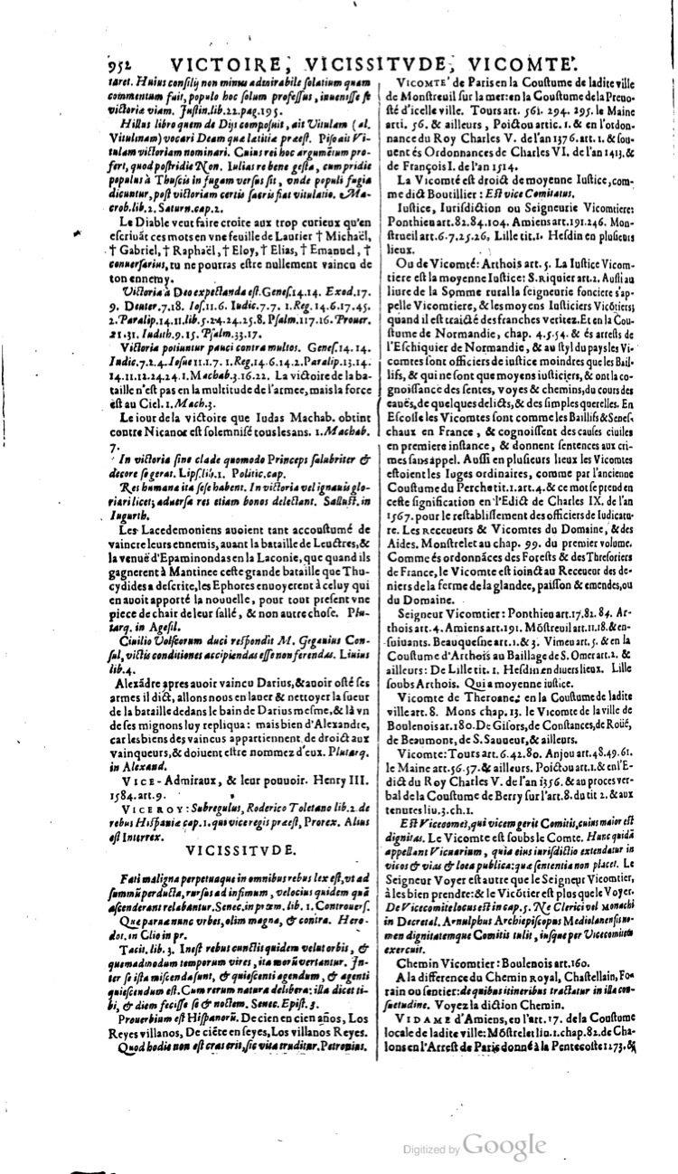 1629 - Veuve Nicolas Buon - Trésor du droit français (21754 T. 3) - BM Lyon 1629 - Veuve Nicolas Buon - Trésor du droit français (21754 T. 3) - BM Lyon