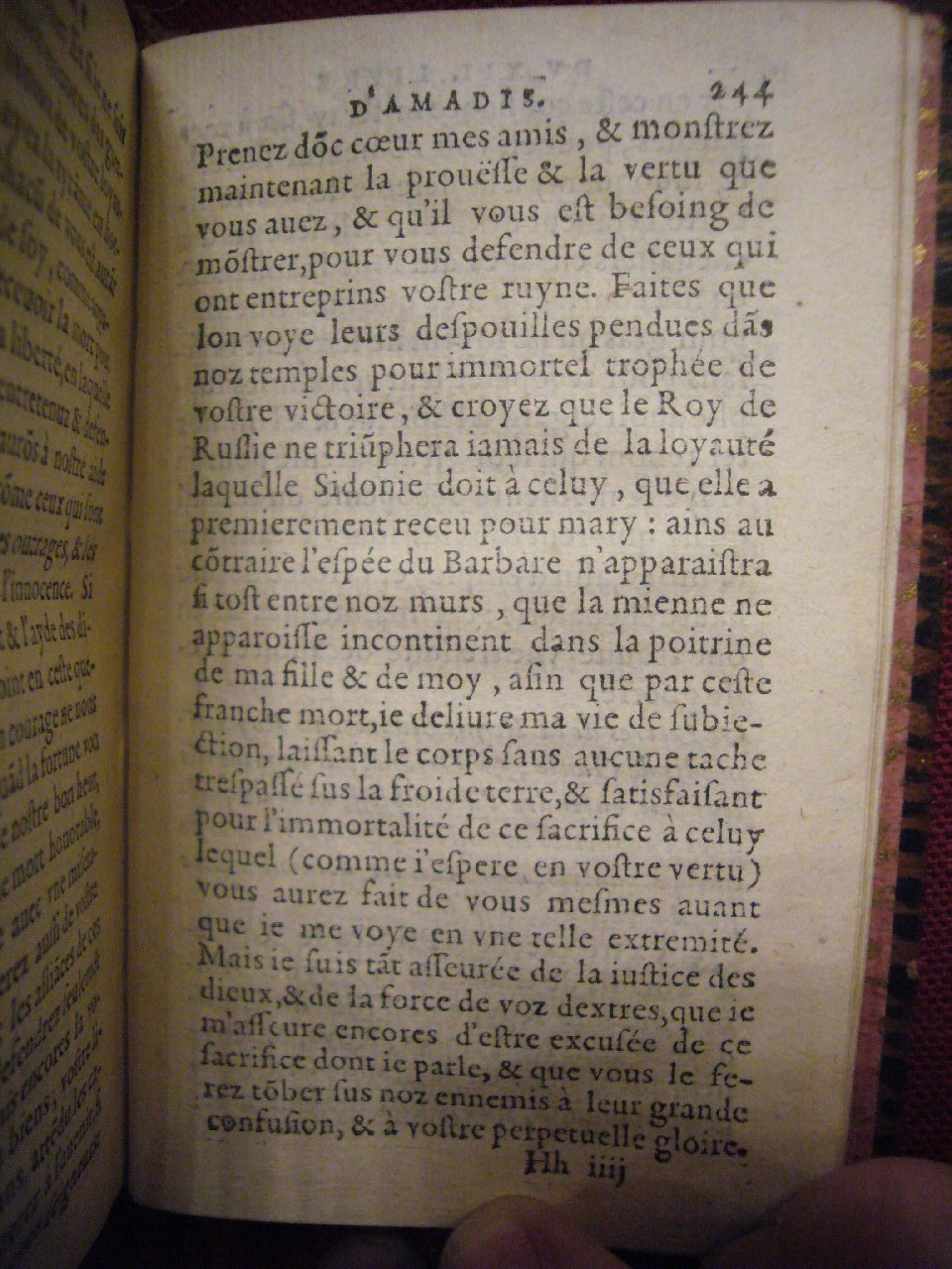 1564 - Vincent Norment et Jeanne Bruneau - Trésor des Amadis - BnF