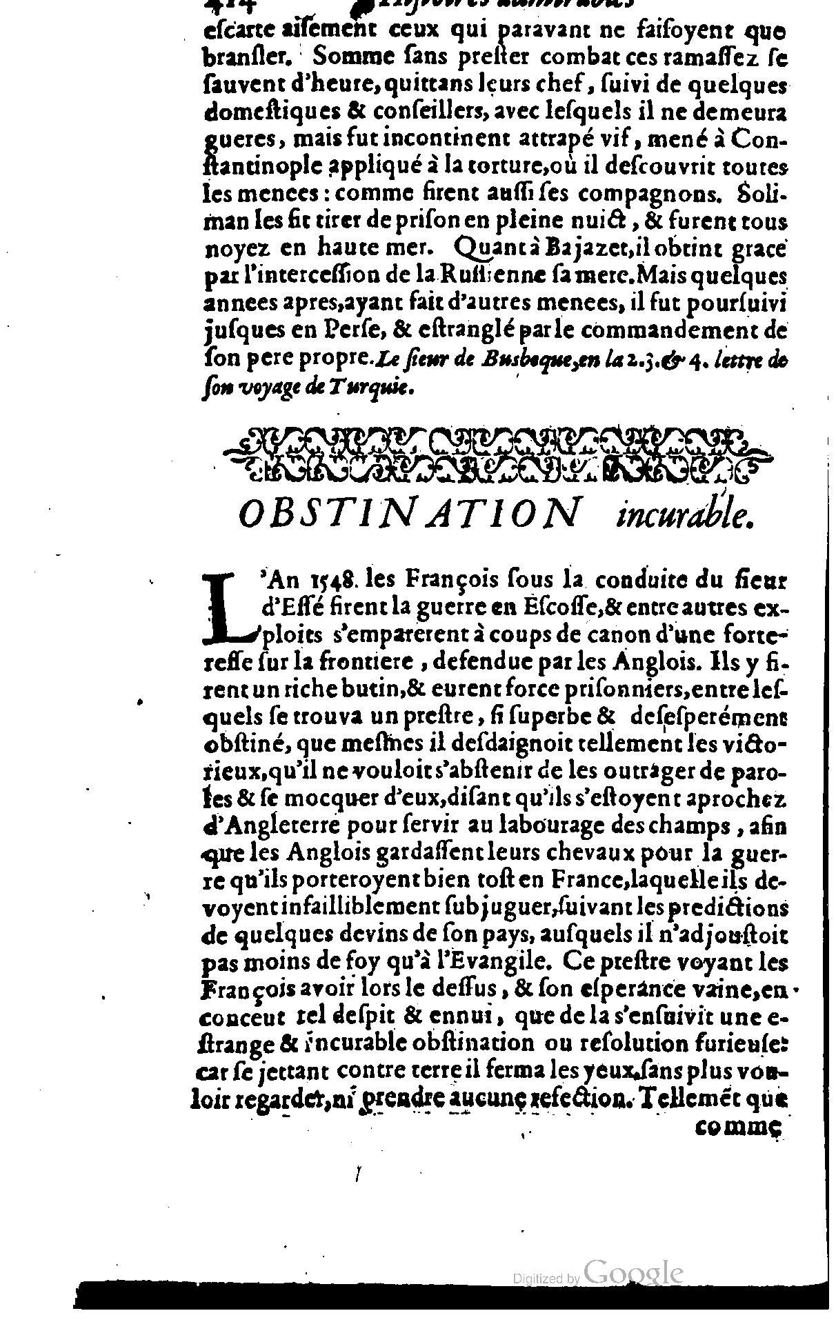 1628 - Jacques Crespin - Trésor d’histoires admirables et mémorables - BSB Munich