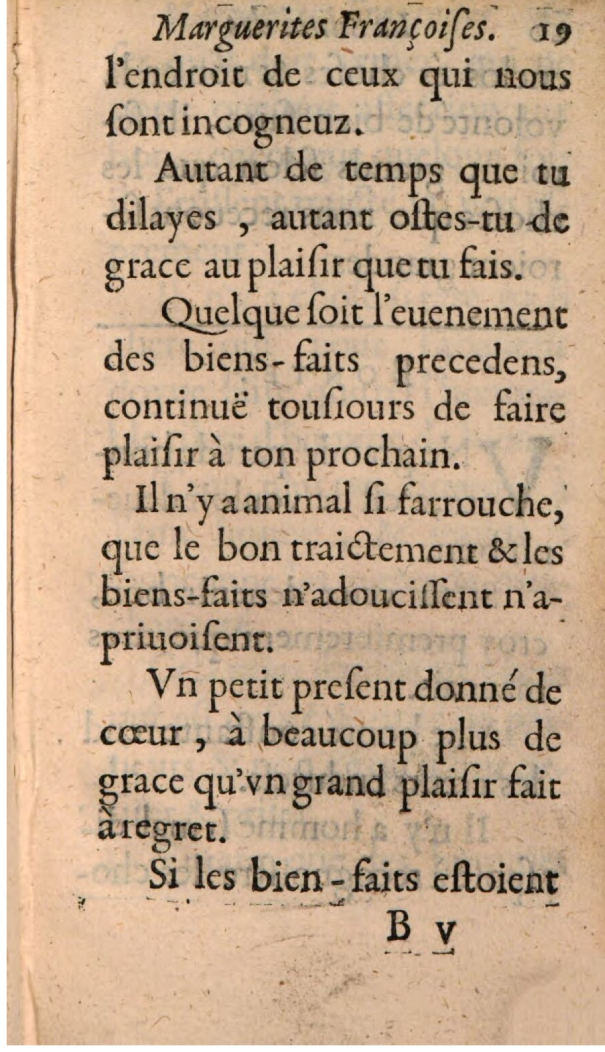 1611 - Théodore Reinsart - La Suitte des marguerites françoises, ou second thresor du bien dire - BSB Munich