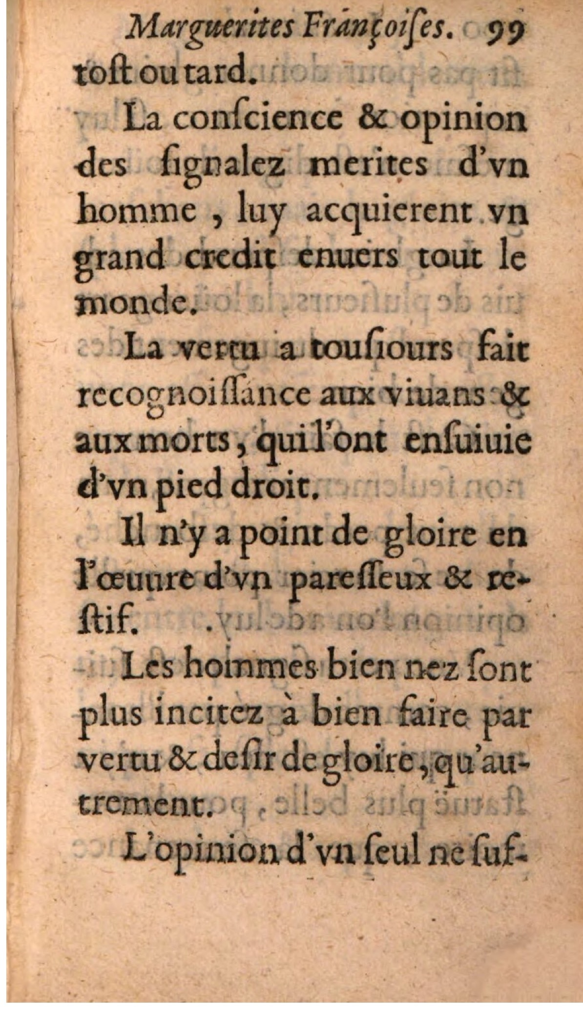 1611 - Théodore Reinsart - La Suitte des marguerites françoises, ou second thresor du bien dire - BSB Munich 1611 - Théodore Reinsart - La Suitte des marguerites françoises, ou second thresor du bien dire - BSB Munich