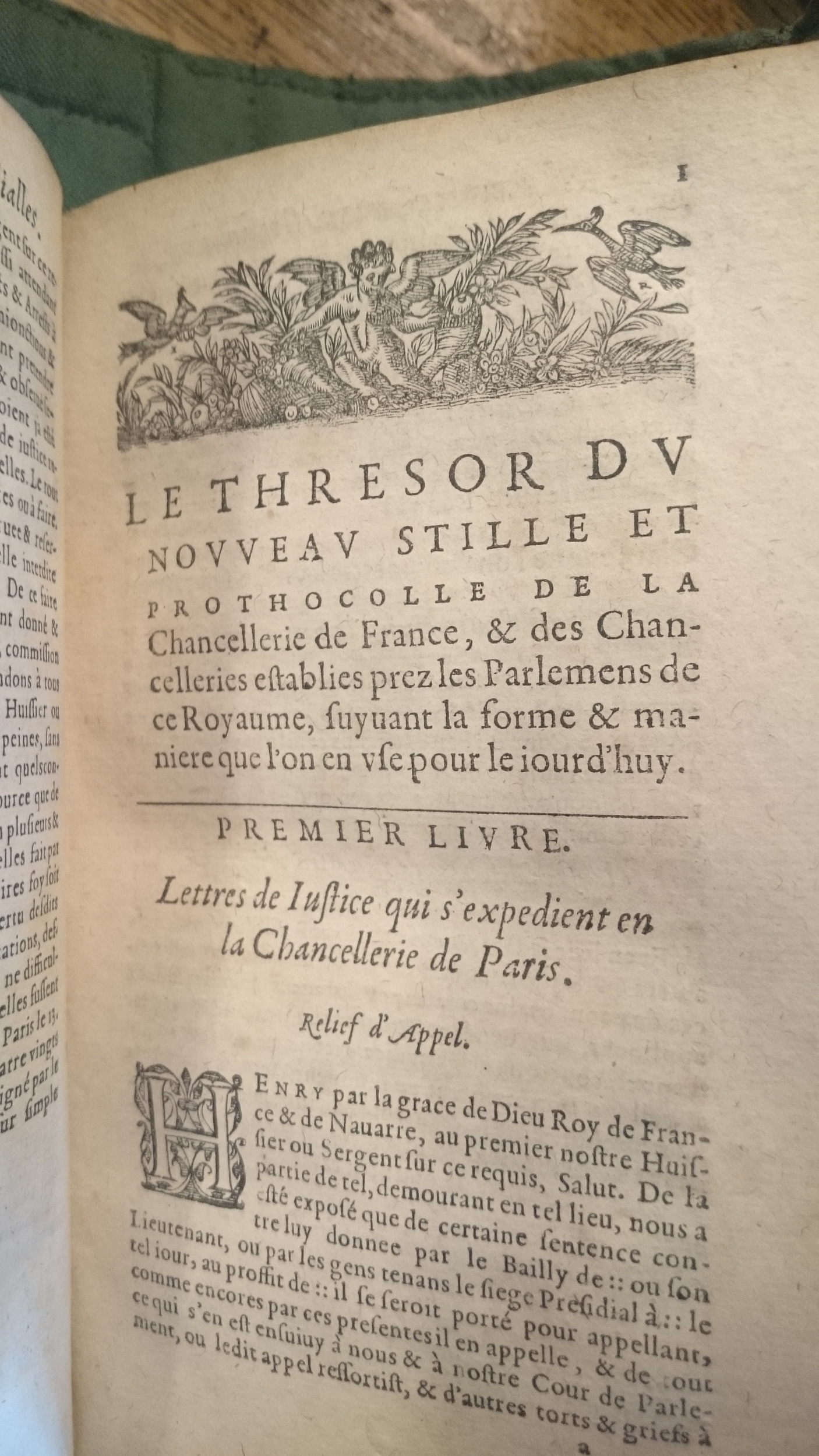 1599 - Abel Langelier - Trésor du nouveau style et protocole de chancellerie - BnF
