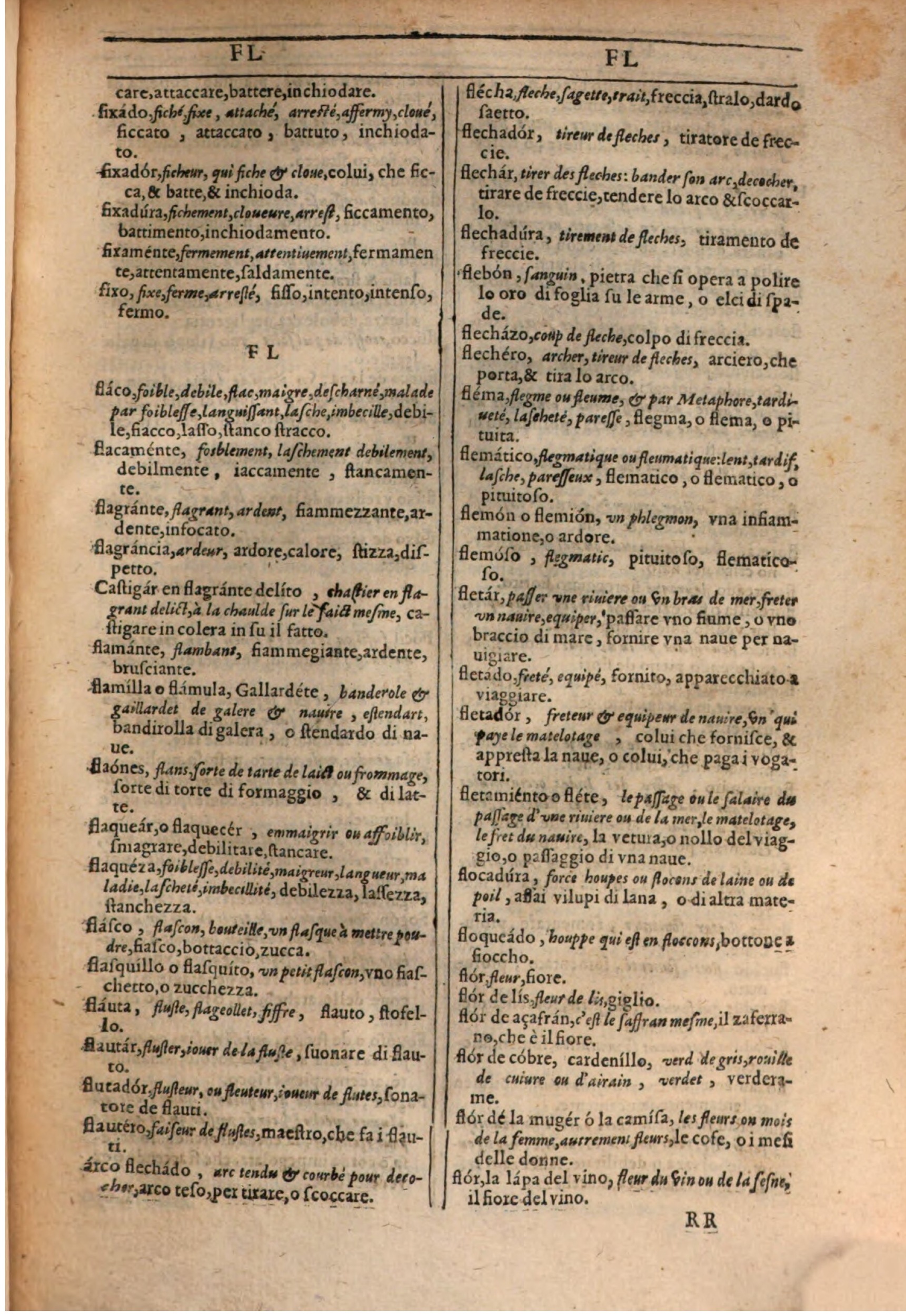 1609 - Philippe Albert et Alexandre Pernet - Trésor des trois langues française, italienne et espagnole (Première partie) - BSB Munich 1609 - Philippe Albert et Alexandre Pernet - Trésor des trois langues française, italienne et espagnole (Première partie) - BSB Munich
