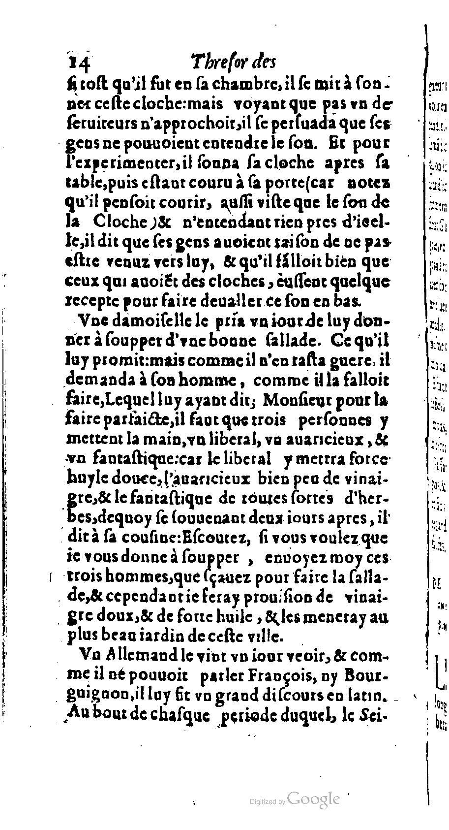 1611 - Romain de Beauvais - Trésor des récréations - BM Lyon