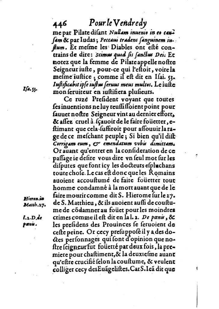 1607 - Nicolas Du Fossé - Trésor quadragésimal - T 02 - BM Lyon