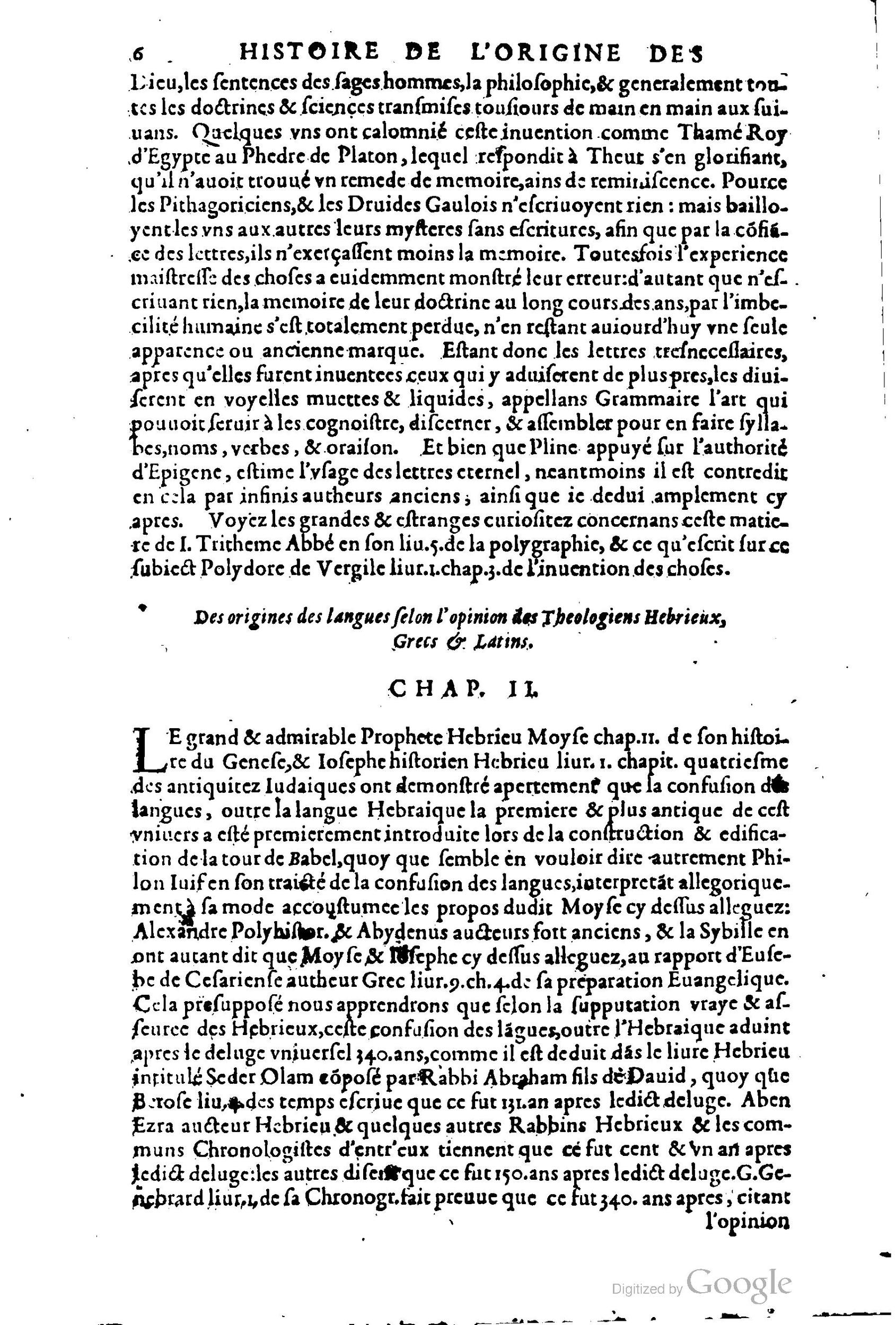 1619 - SHC - Trésor de l’histoire des langues de cet univers - BCU Lausanne 1619 - SHC - Trésor de l’histoire des langues de cet univers - BCU Lausanne
