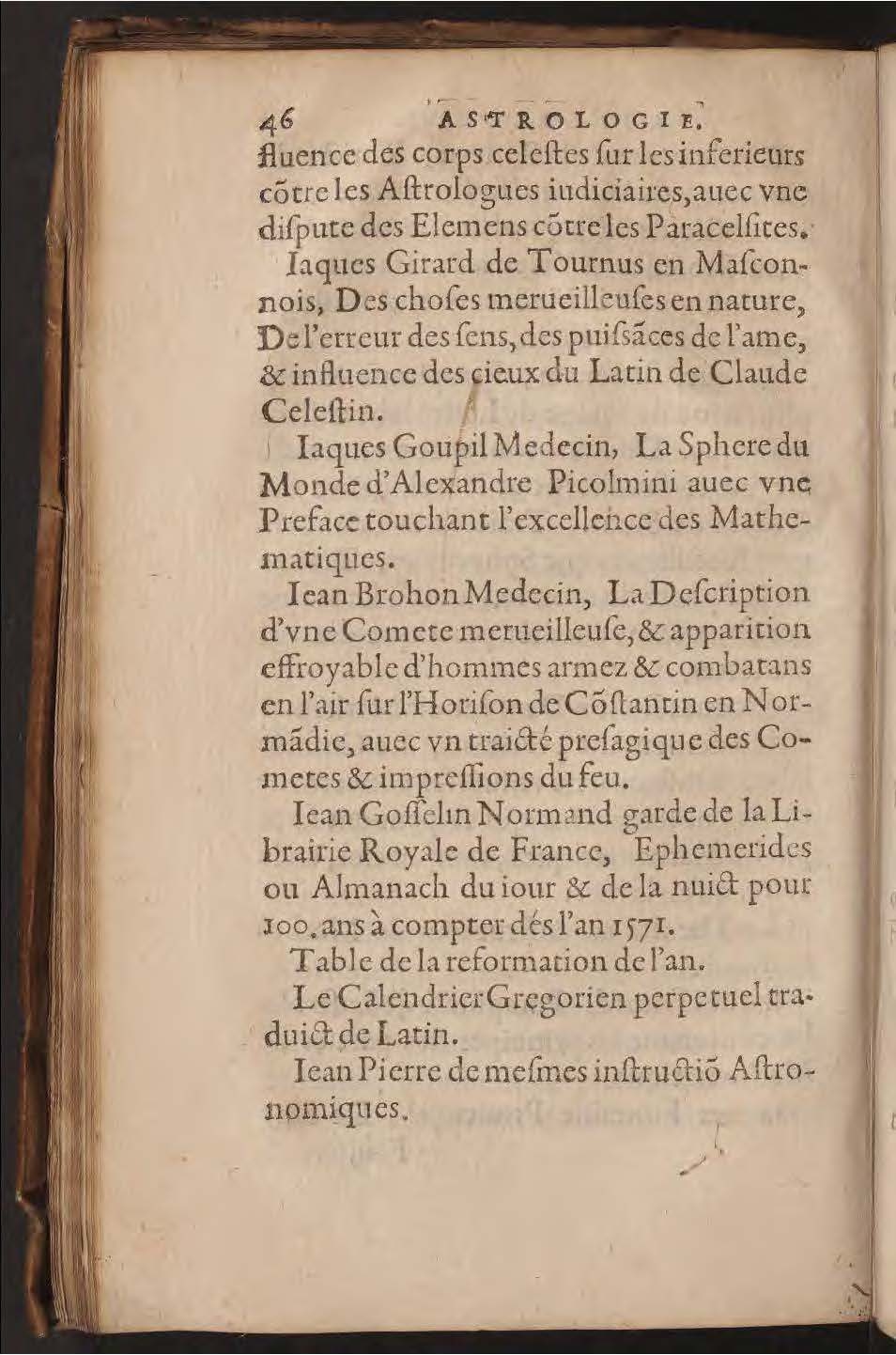 1602 - François Jacquin - Trésor des bons esprits français - BnF Arsenal