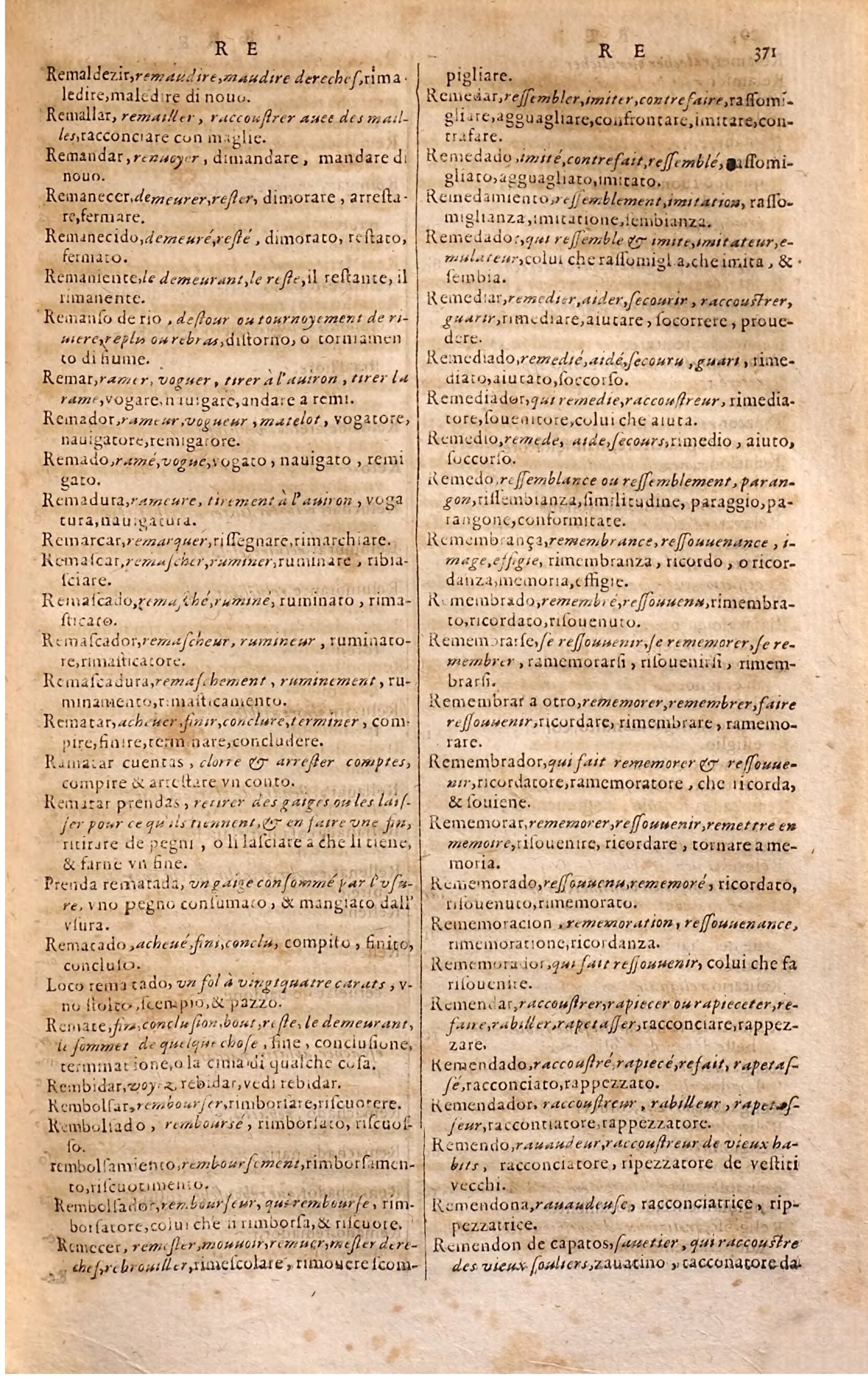 1627 - Jacques Crespin - Trésor des trois langues - Regensburg