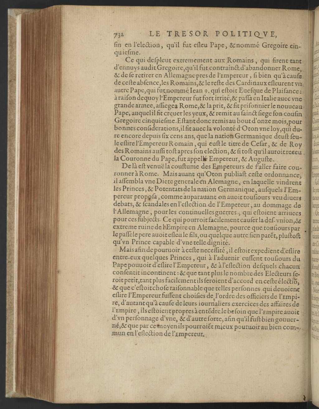 1608 - Nicolas Du Fossé - Trésor politique - BnF Tolbiac
