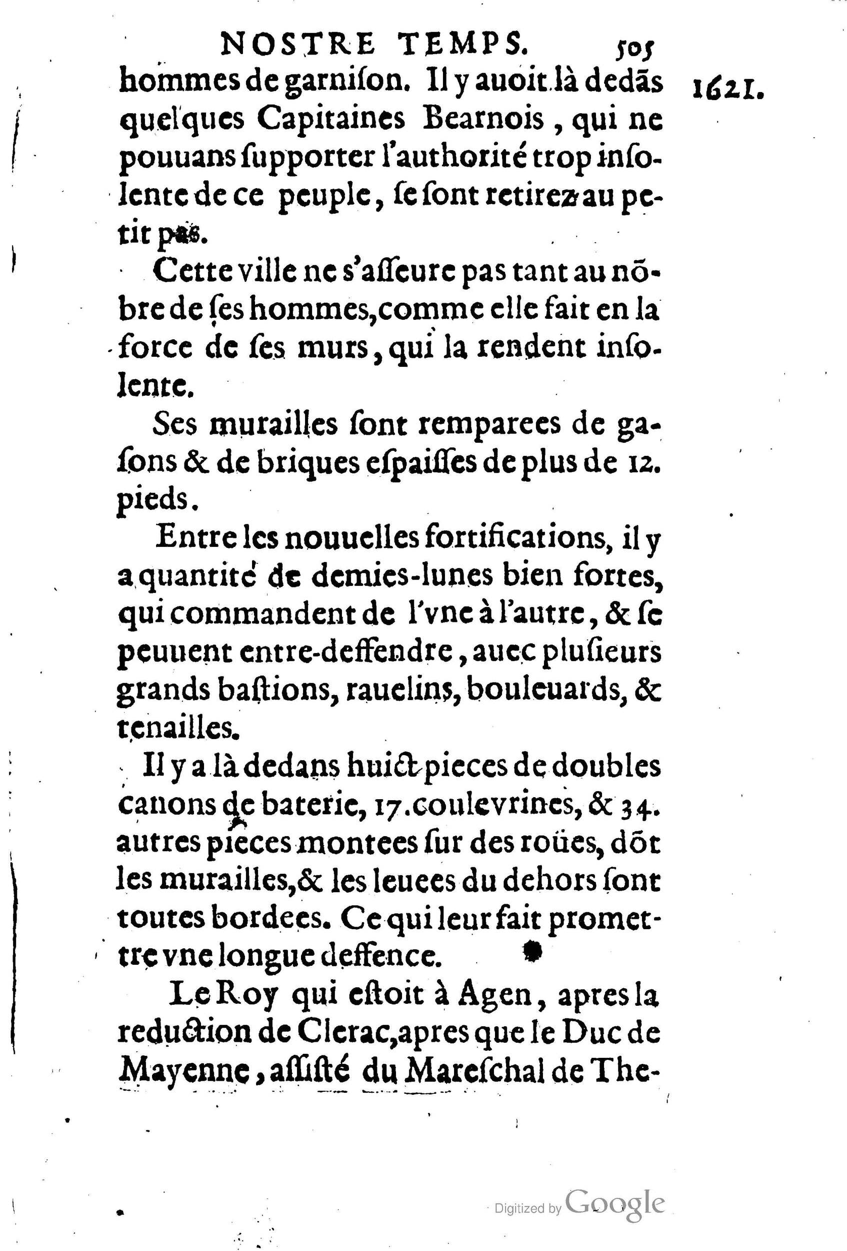 1623 - Joseph Bouillerot - Trésor de l’histoire générale de notre temps - BM Lyon