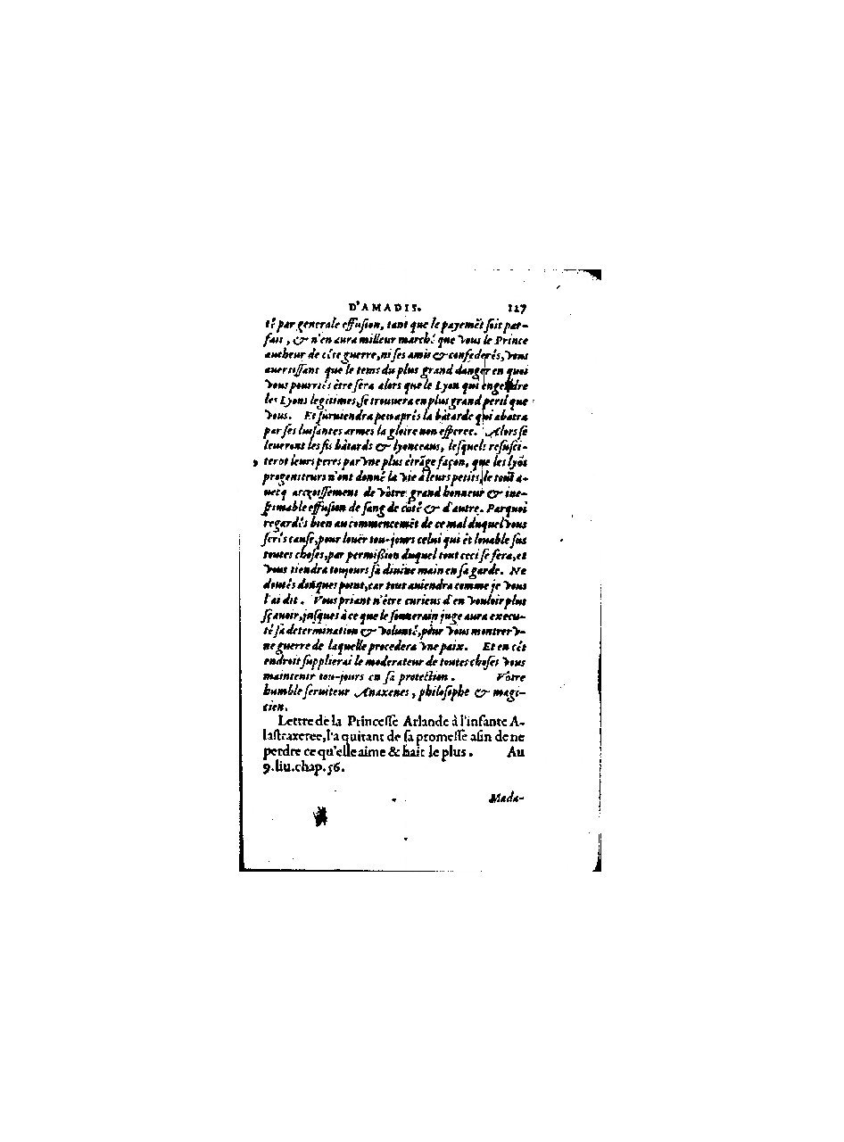 1560 - Christophe Plantin - Trésor des Amadis - BnF