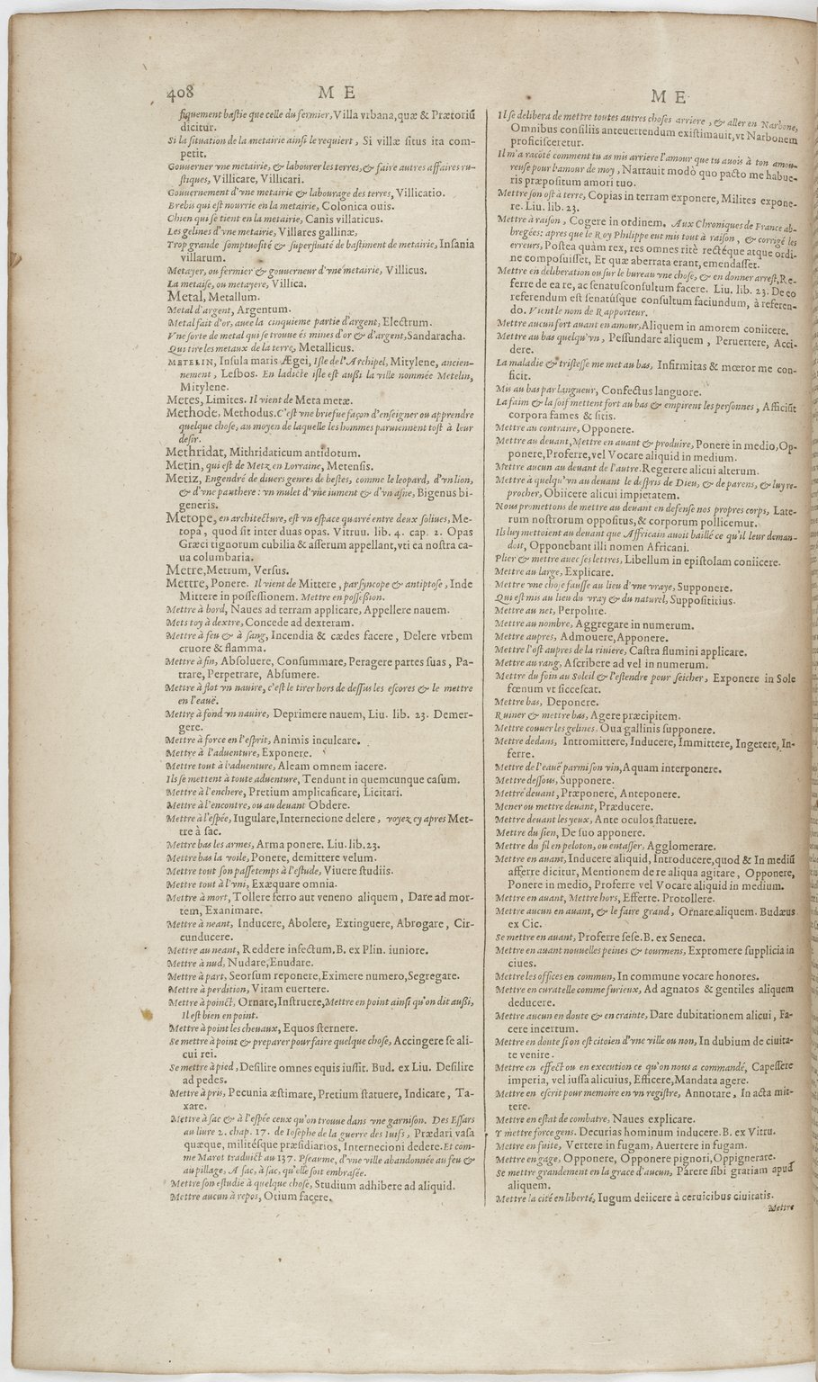 1606 - David Douceur - Trésor de la langue française - BnF