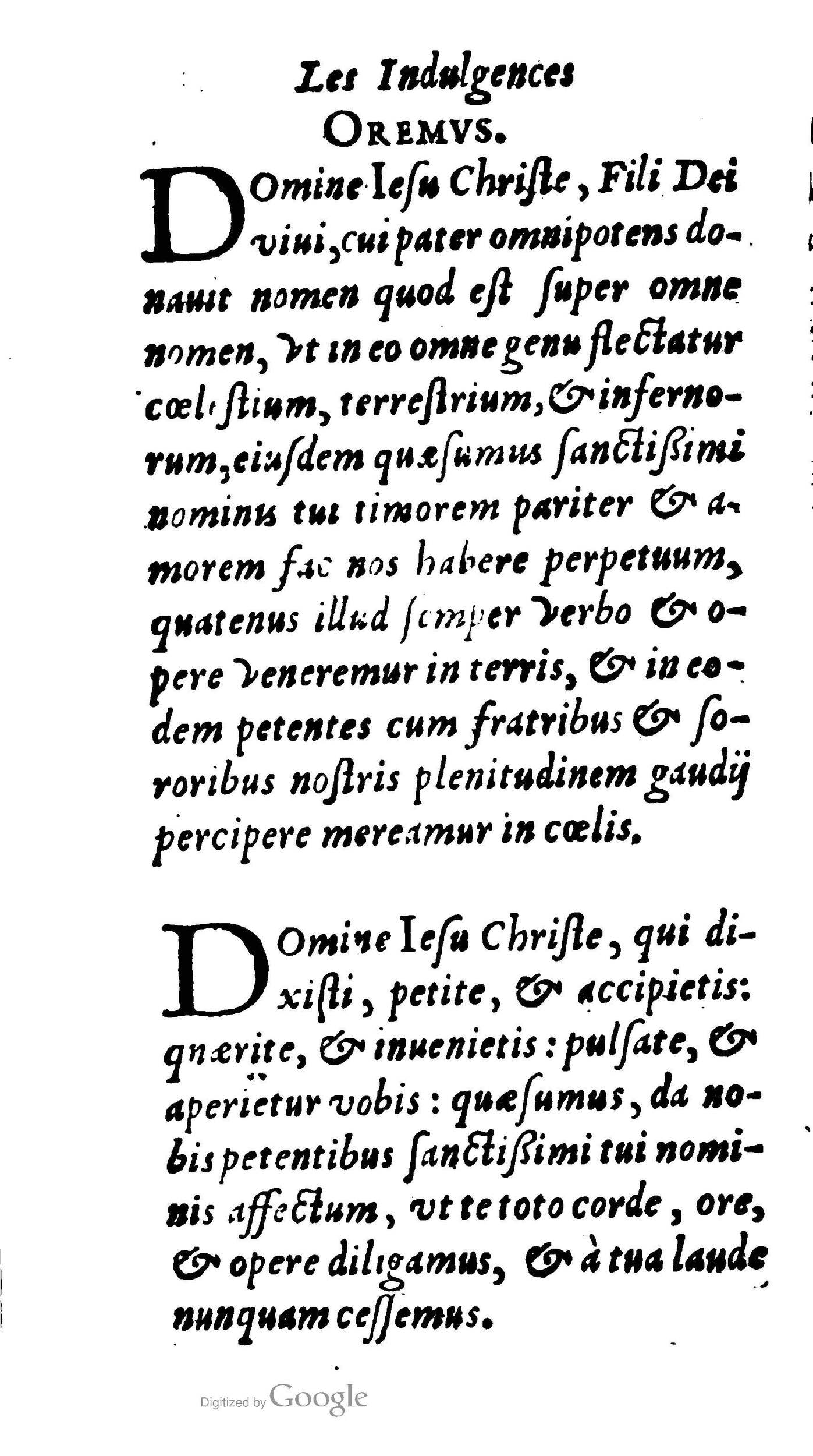 1604 - Jean Le Bouc - Trésor des indulgences du Saint Rosaire - BM Lyon 1604 - Jean Le Bouc - Trésor des indulgences du Saint Rosaire - BM Lyon