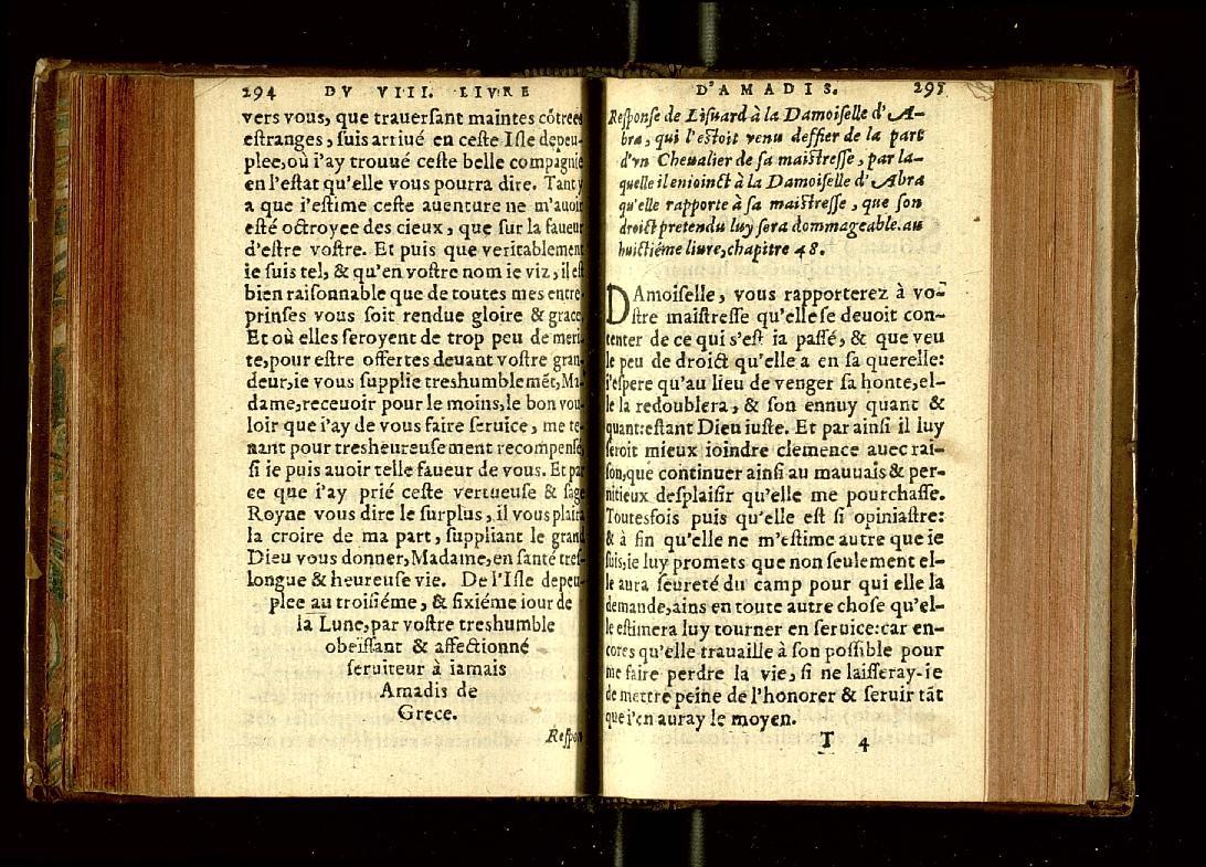 1571 - François Durelle et Benoît Rigaud - Trésor des Amadis - RAE Madrid 1571 - François Durelle et Benoît Rigaud - Trésor des Amadis - RAE Madrid