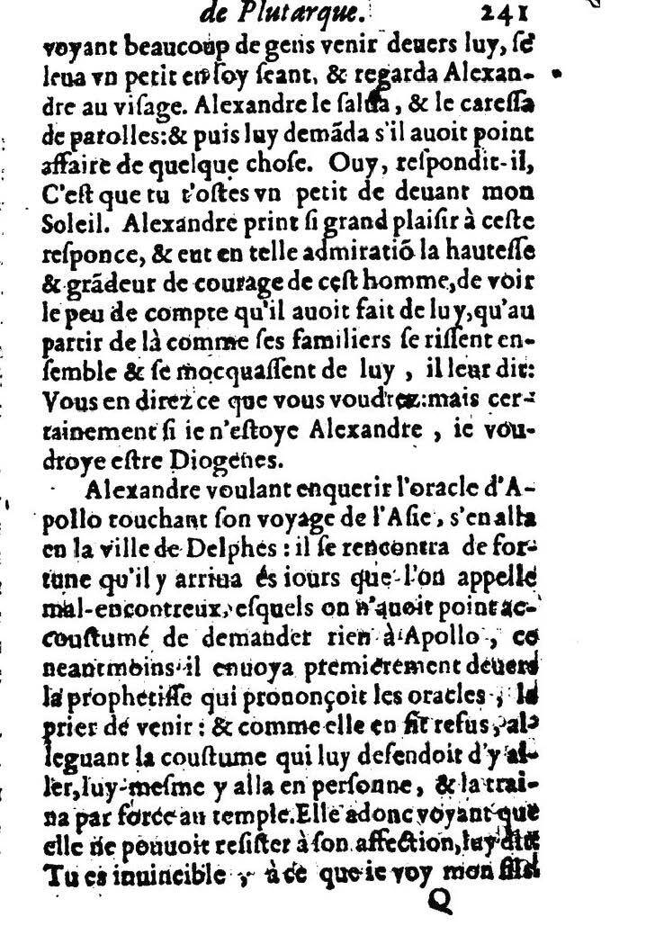 1611 - Pierre Rigaud - Trésor des vies de Plutarque - BM Lyon