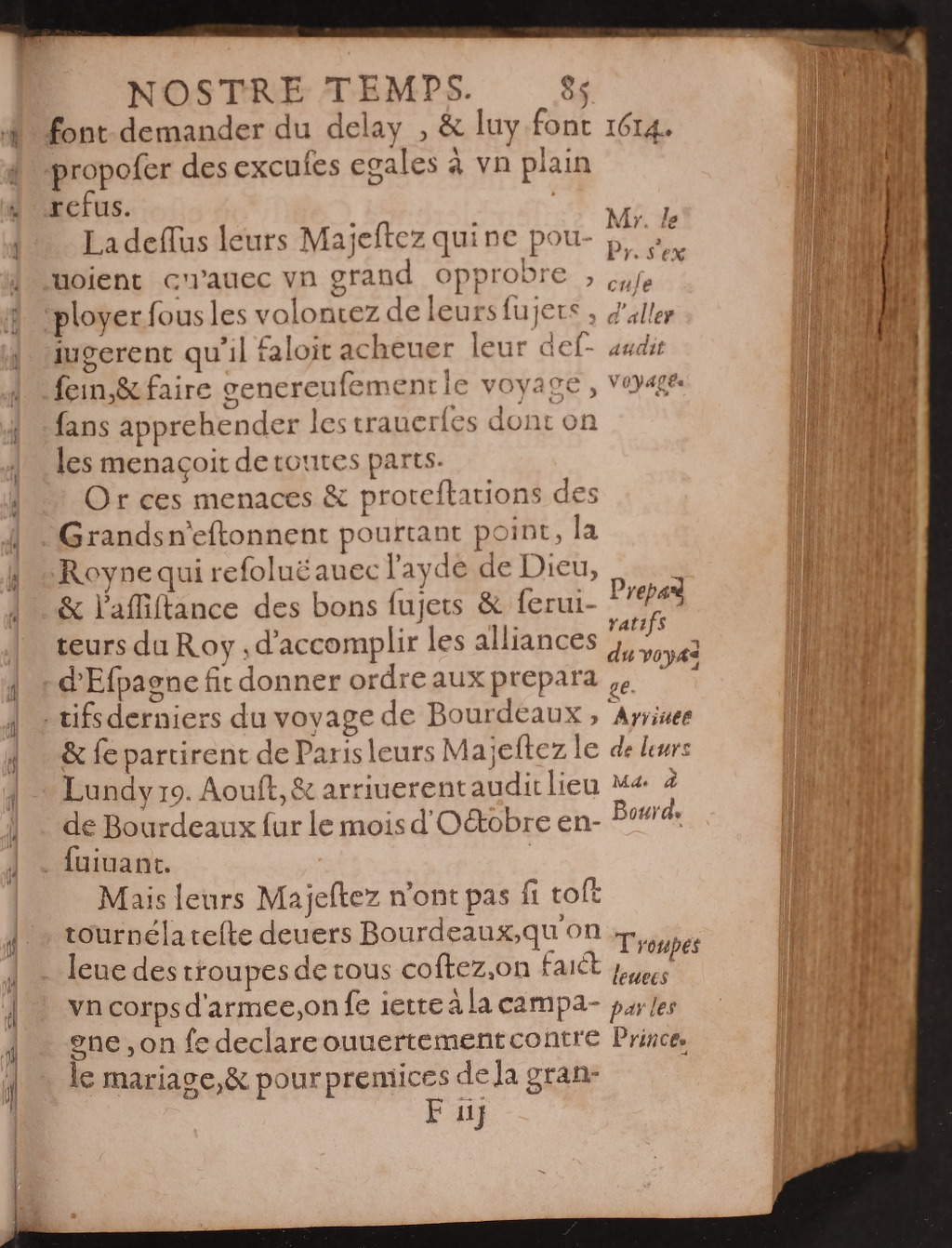 1626 - Joseph Bouillerot - Trésor de l’histoire générale de notre temps - BnF Arsenal