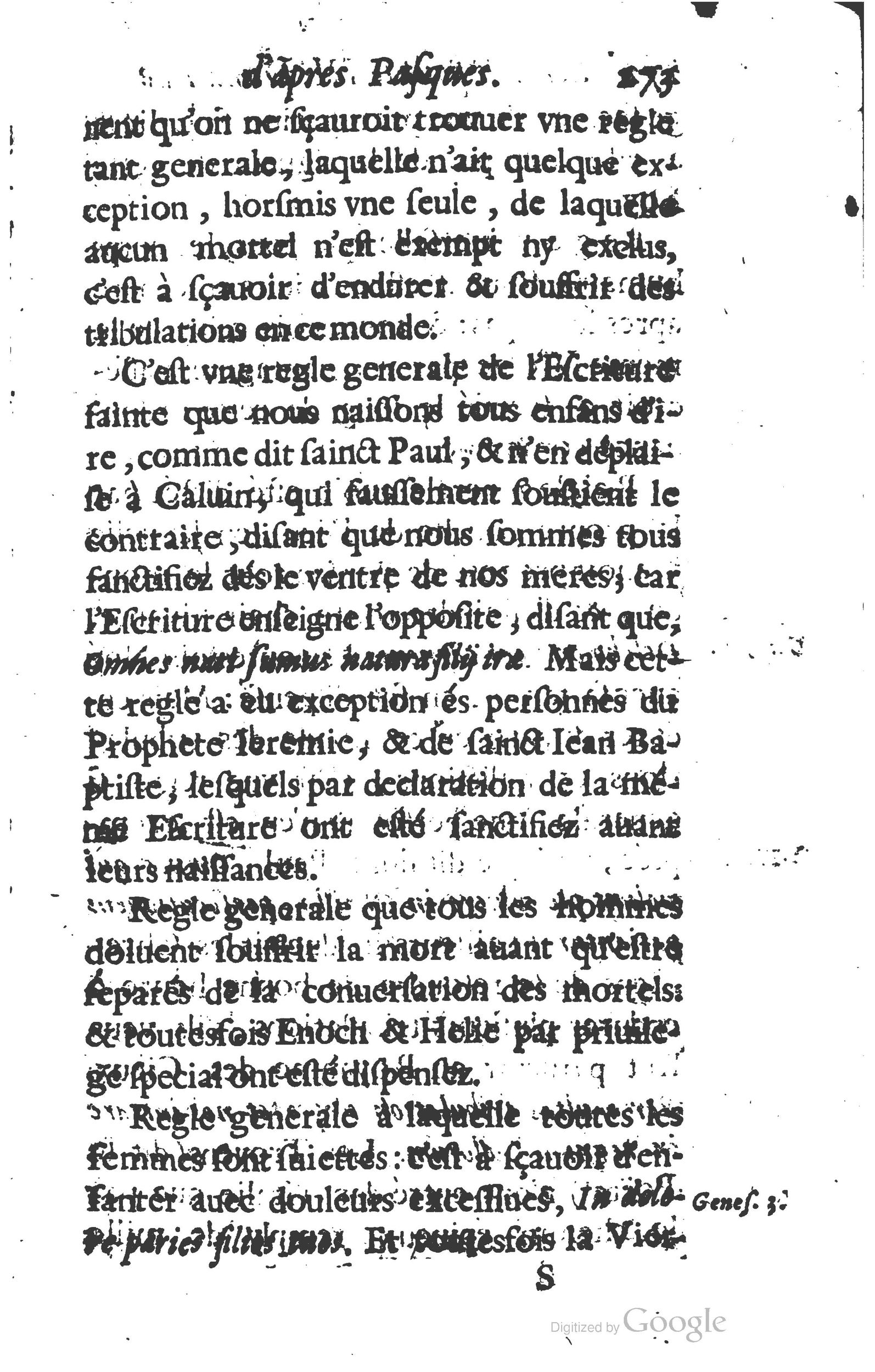 1629 - Manassés de Préaulx - Sermons ou Trésors de la piété chrétienne - BM Lyon