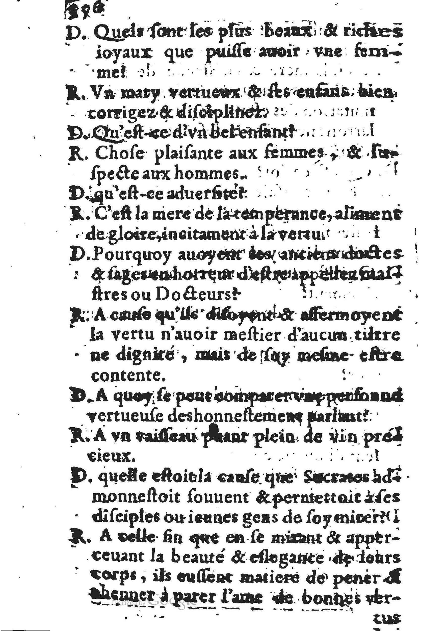 1578 - Nicolas Lescuyer - Trésor des sentences dorées - UGent