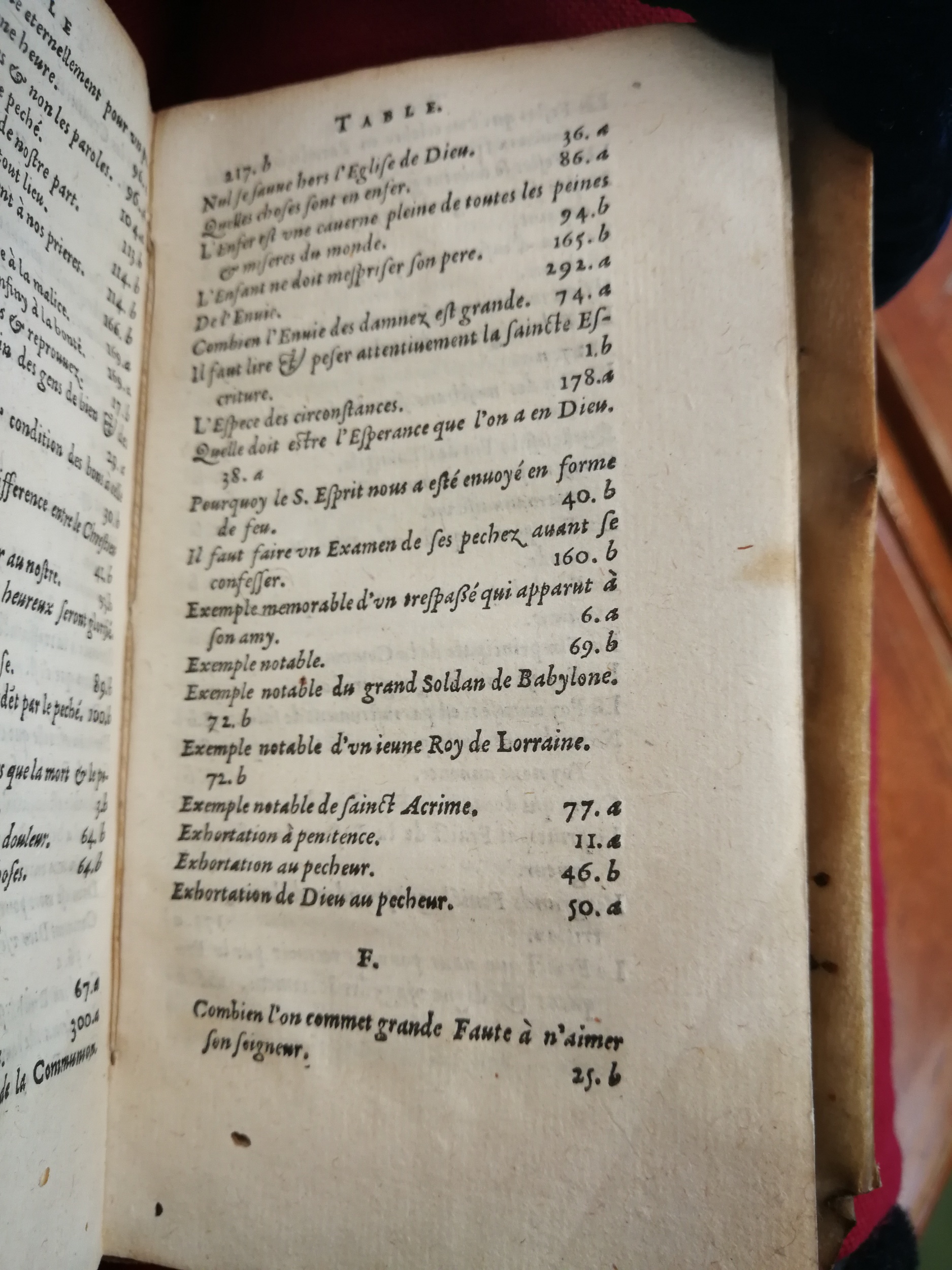 1596 - Guillaume Chaudière - Trésor de toutes les œuvres spirituelles du révérend Père F. Louis de Grenade - BM Tours
