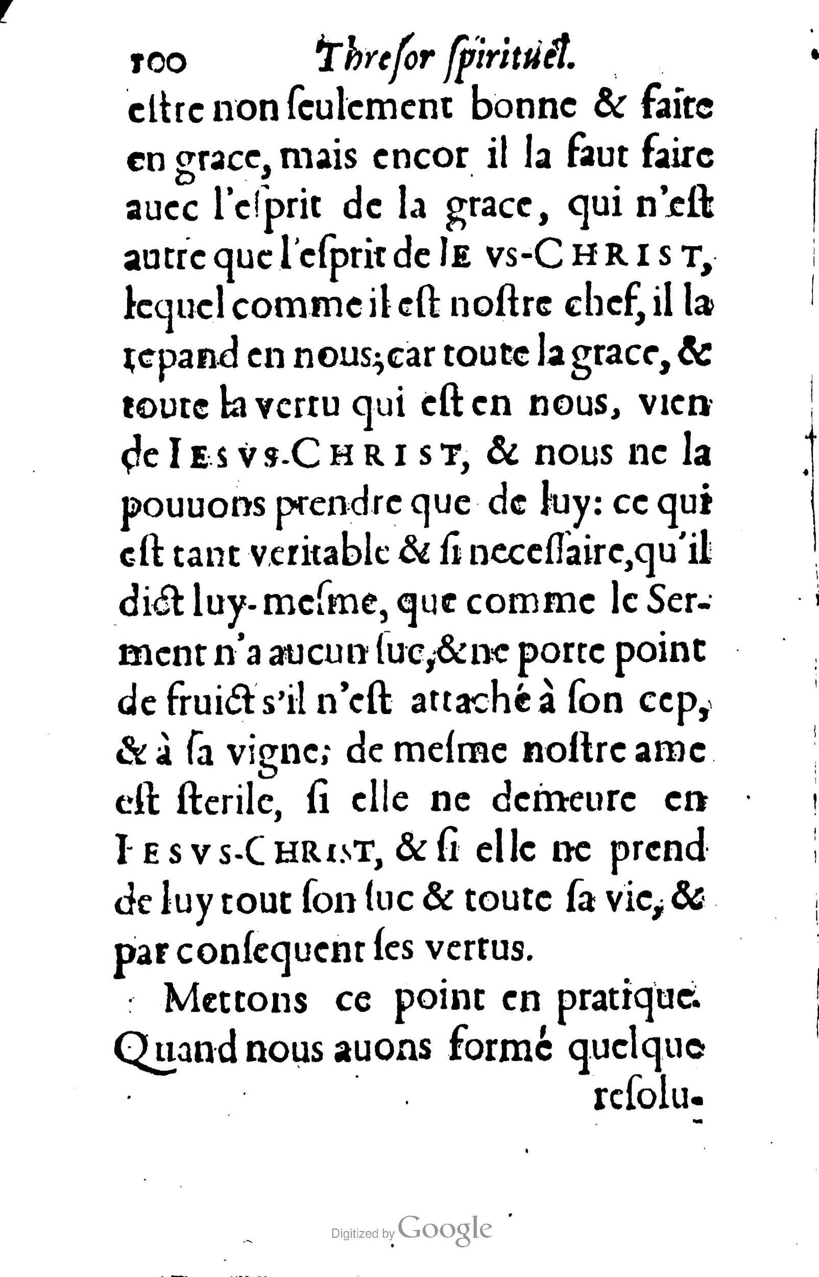 1633 - François Waudré - Trésor spirituel contenant les excellences du christianisme - BM Lyon