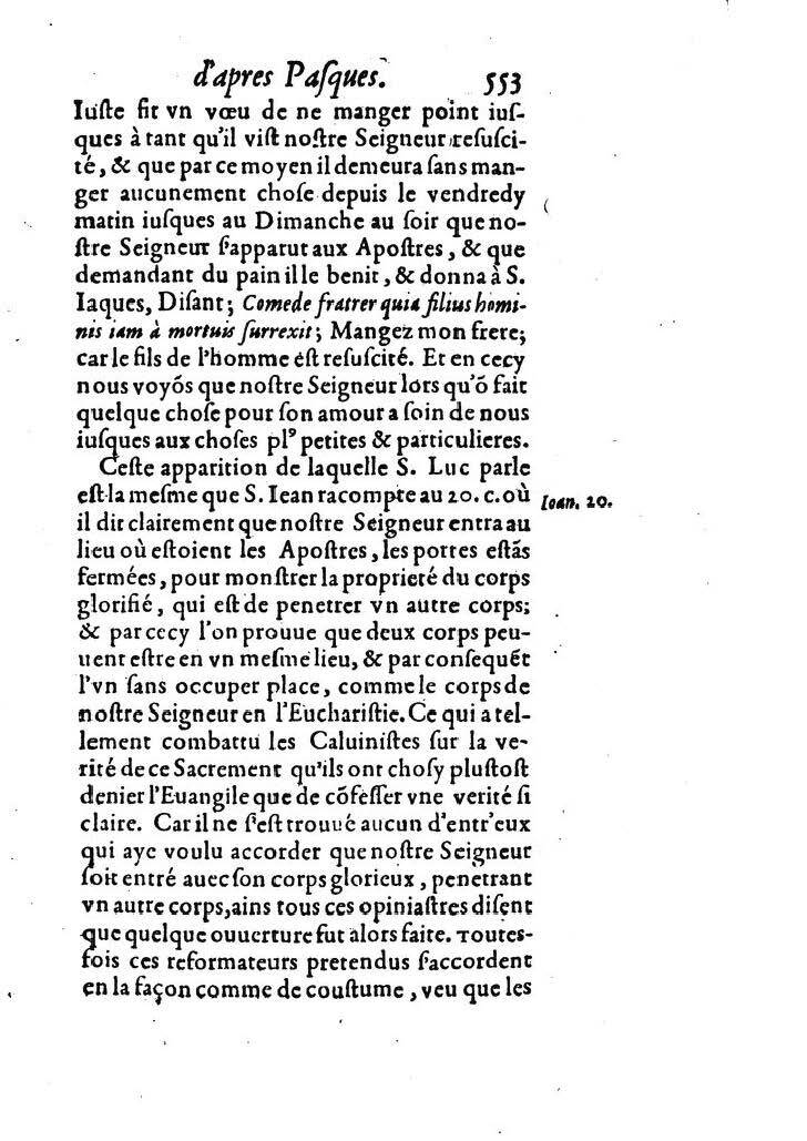 1607 - Nicolas Du Fossé - Trésor quadragésimal - T 02 - BM Lyon