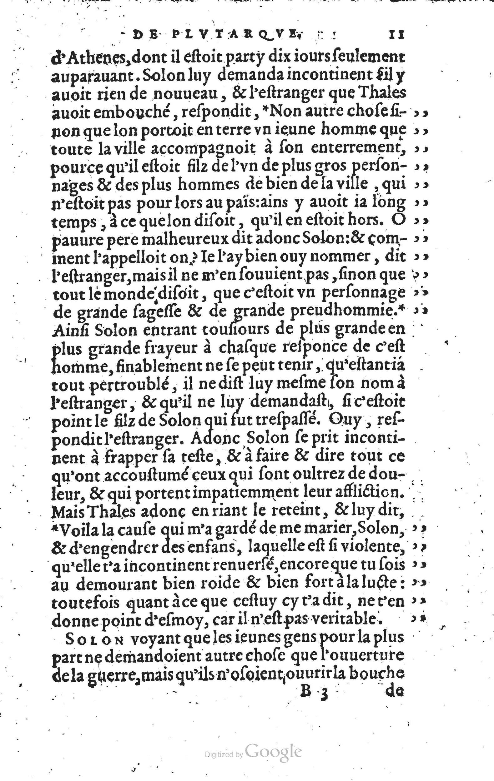 1567 - Willem Silvius - Trésor des vies de Plutarque - Anvers Musée Plantin-Moretus