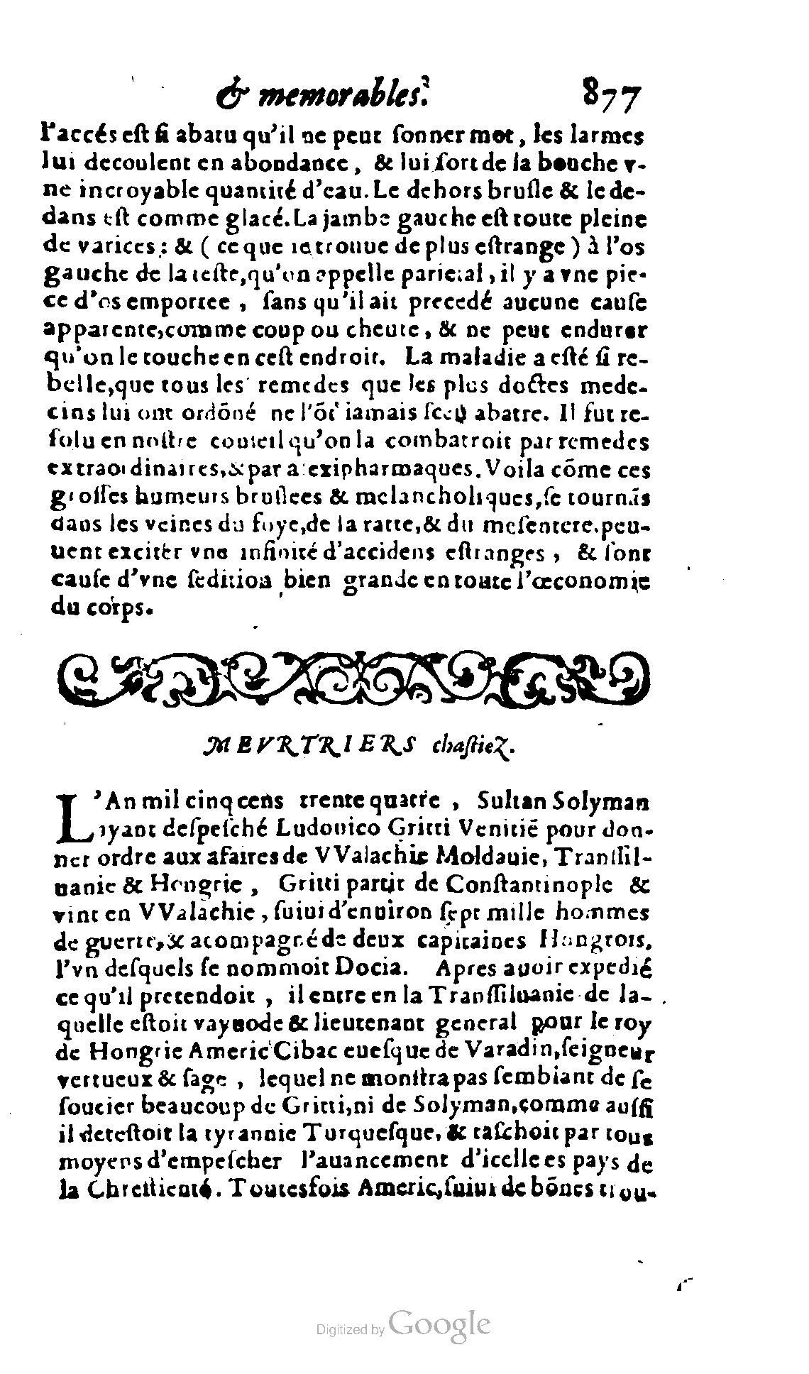 1620 - Samuel Crespin - Trésor d’histoires admirables et mémorables - BCU Lausanne