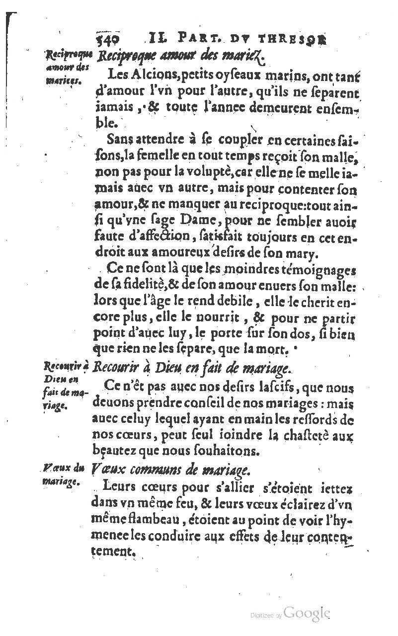 1610 - Louis Coste - Trésor de l’éloquence française (Seconde partie) - BM Lyon