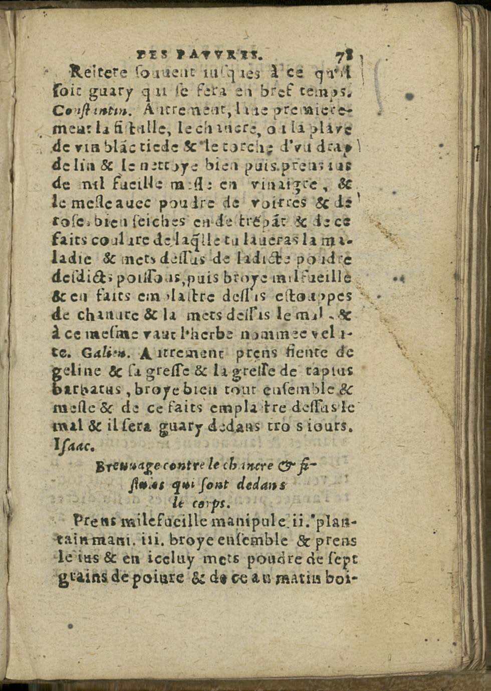 1581 - Jean Bailleur - Trésor des pauvres - Le Havre