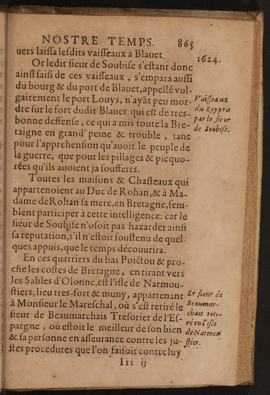 1626 - Joseph Bouillerot - Trésor de l’histoire générale de notre temps - BnF Arsenal