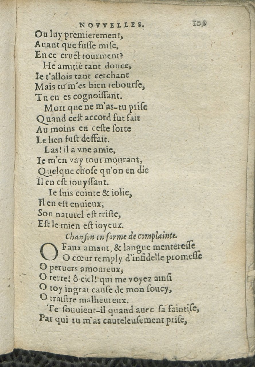 1575 - Pierre Brenouzet - Trésor de tous les recueils de chansons, tant amoureuses, rustiques, que musicales - Det KLG Copenhague 1575 - Pierre Brenouzet - Trésor de tous les recueils de chansons, tant amoureuses, rustiques, que musicales - Det KLG Copenhague
