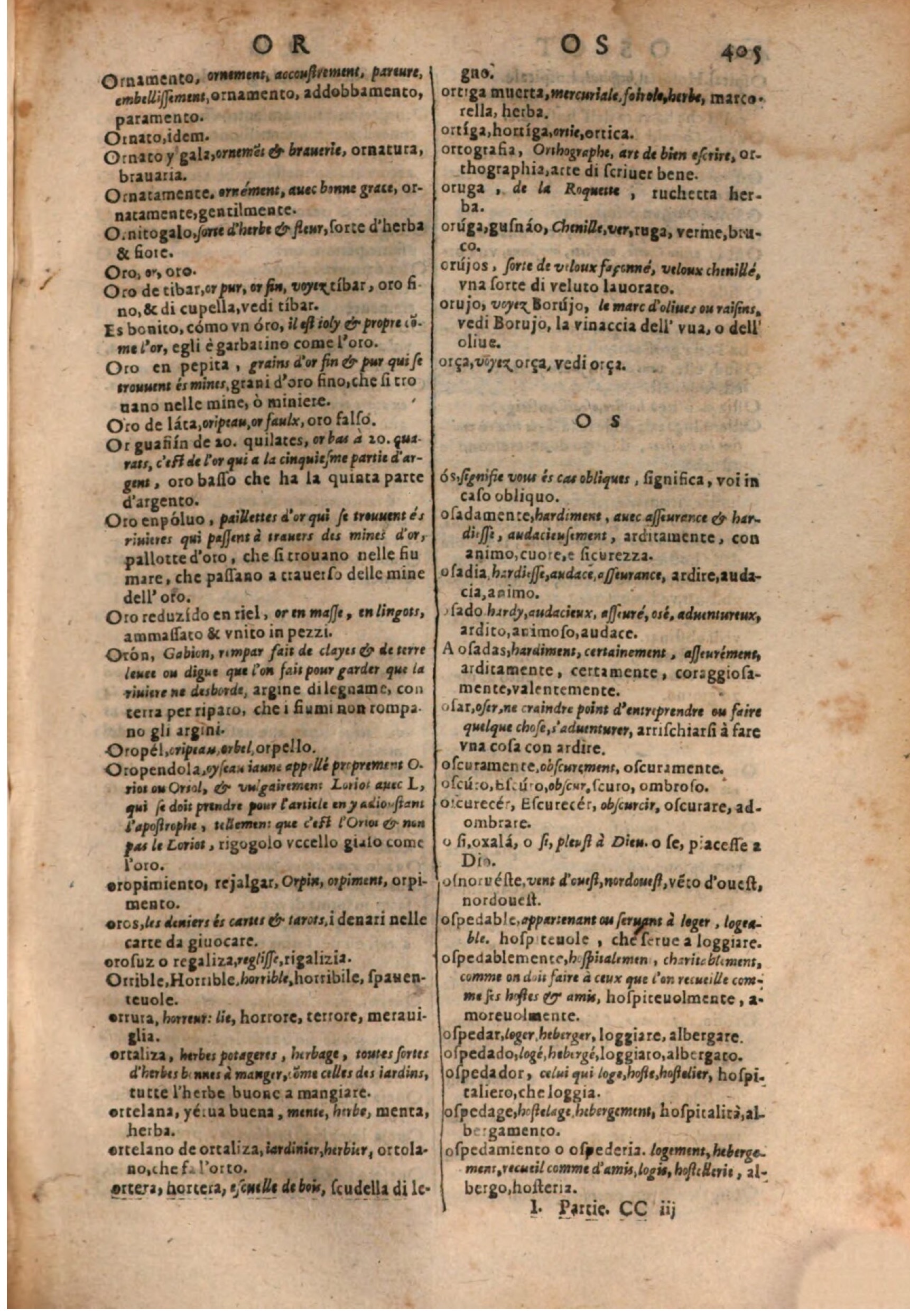 1637 - Jacques Crespin - Trésor des trois langues (Trois parties) - BSB Munich 1637 - Jacques Crespin - Trésor des trois langues (Trois parties) - BSB Munich